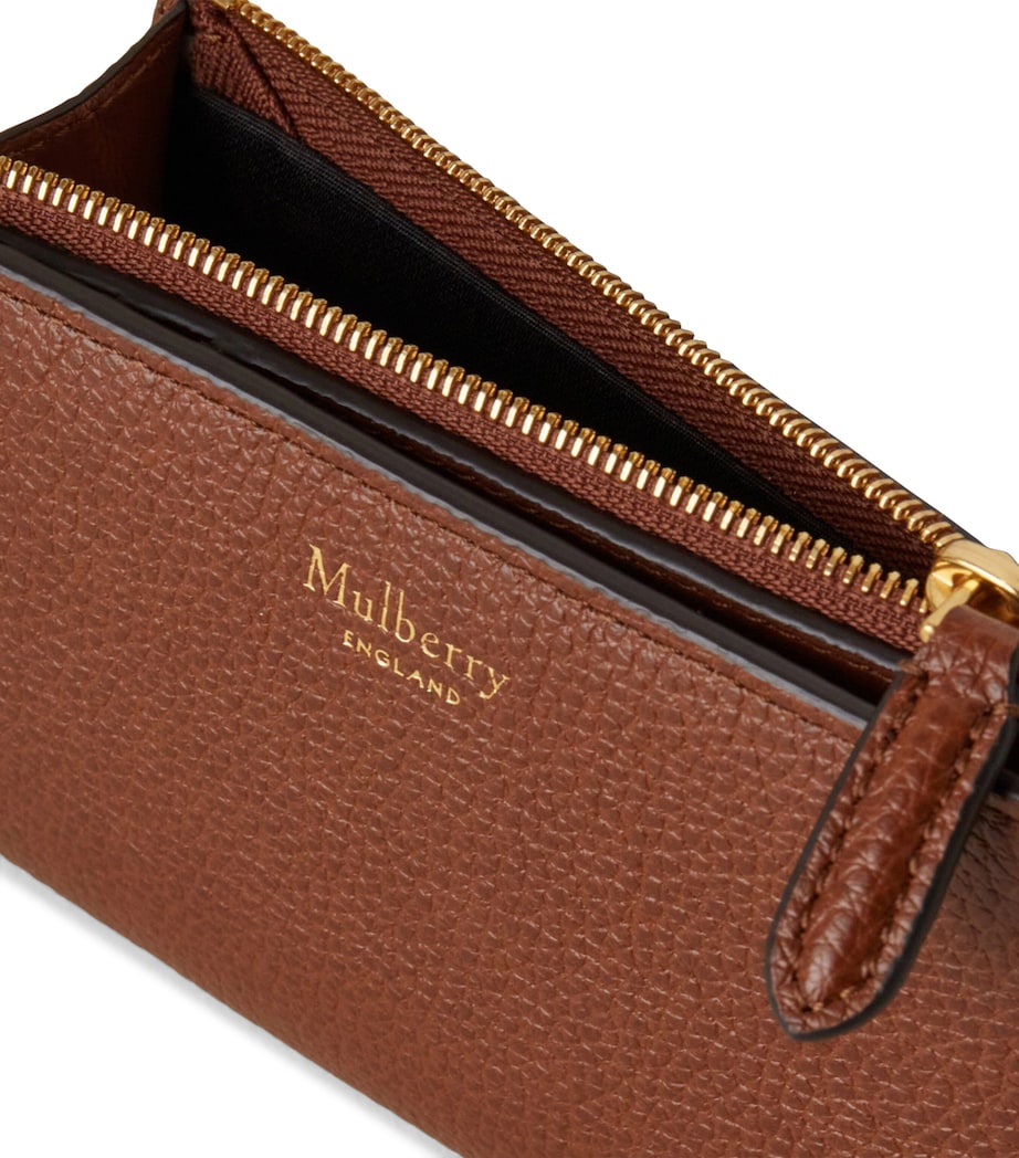 Bifold Zipped Continental Wallet OAK Image 3