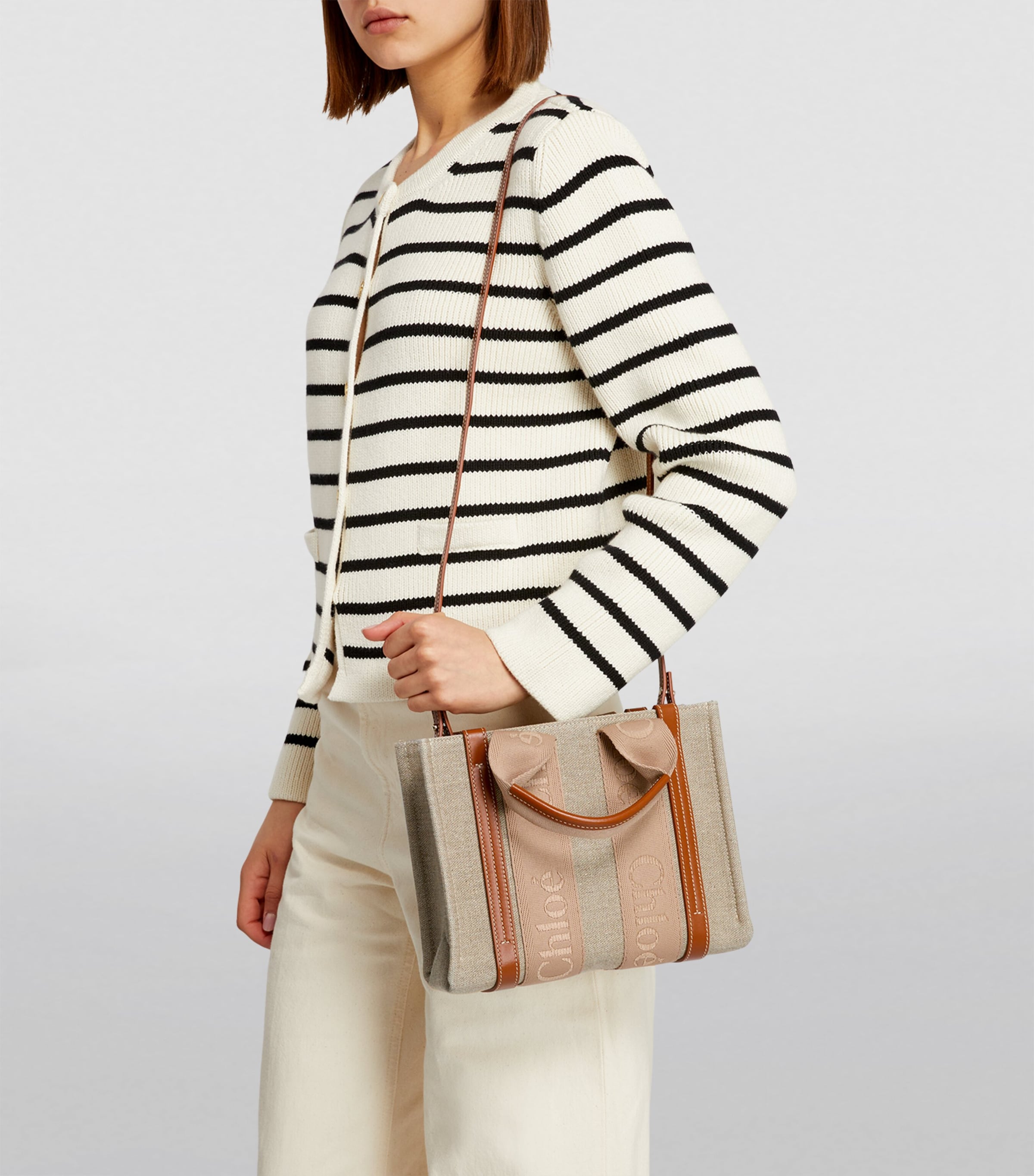 Chloé Small Woody Tote Bag | Harrods US