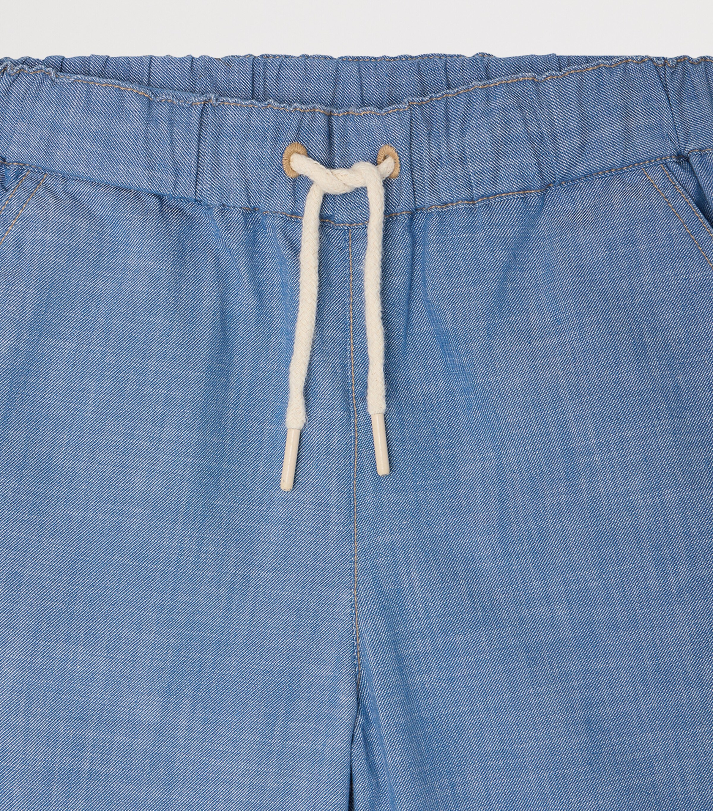 Cotton Elgar Shorts (10-14 Years) BLEU Image 3
