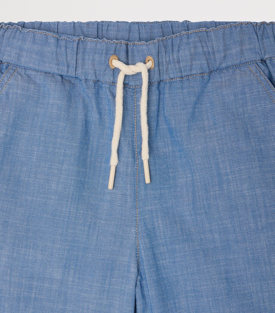 Cotton Elgar Shorts (10-14 Years) BLEU Image 3
