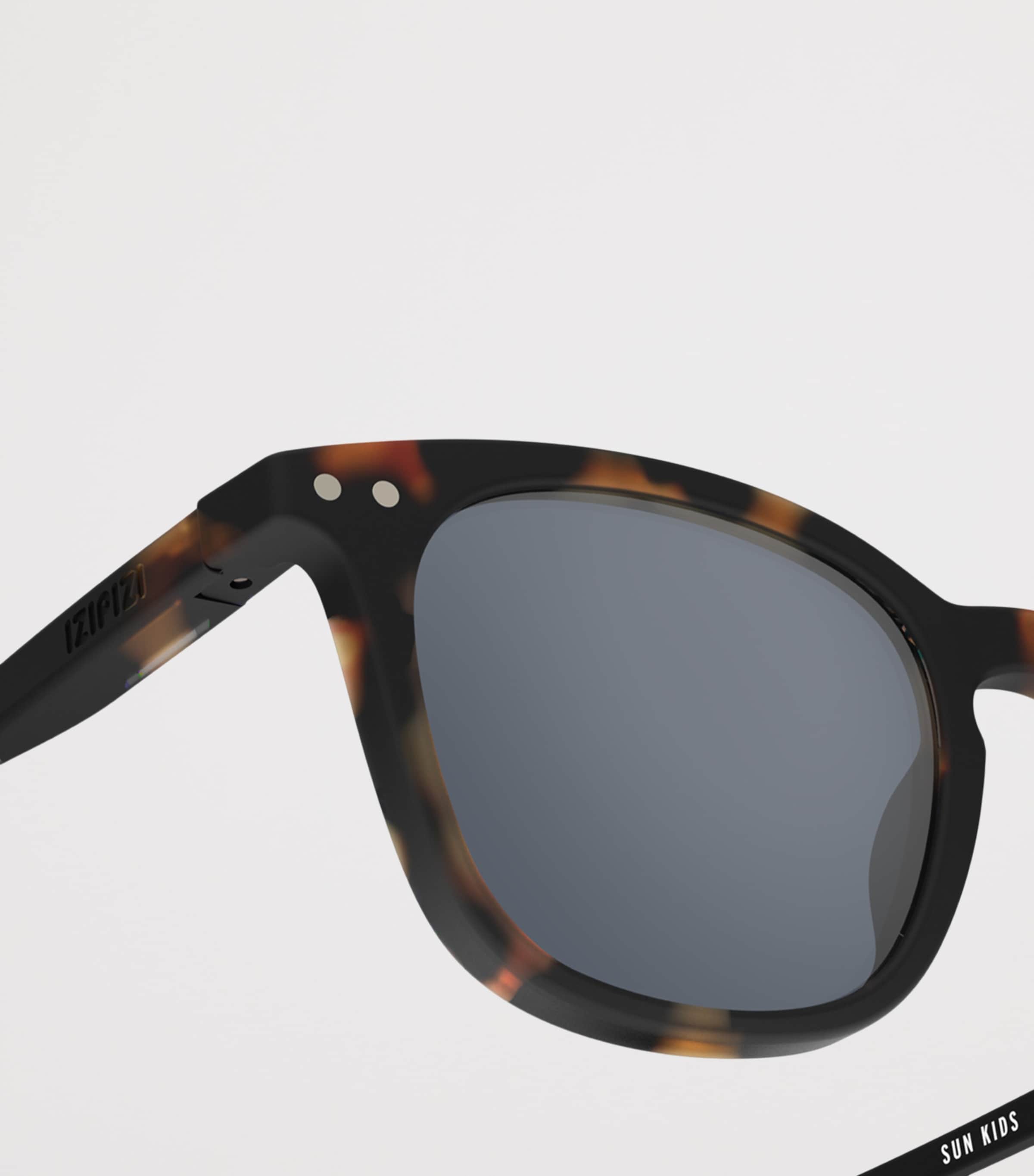 IZIPIZI KIDS #e Rectangular Sunglasses (5-7 Years) Tortoise Image 3