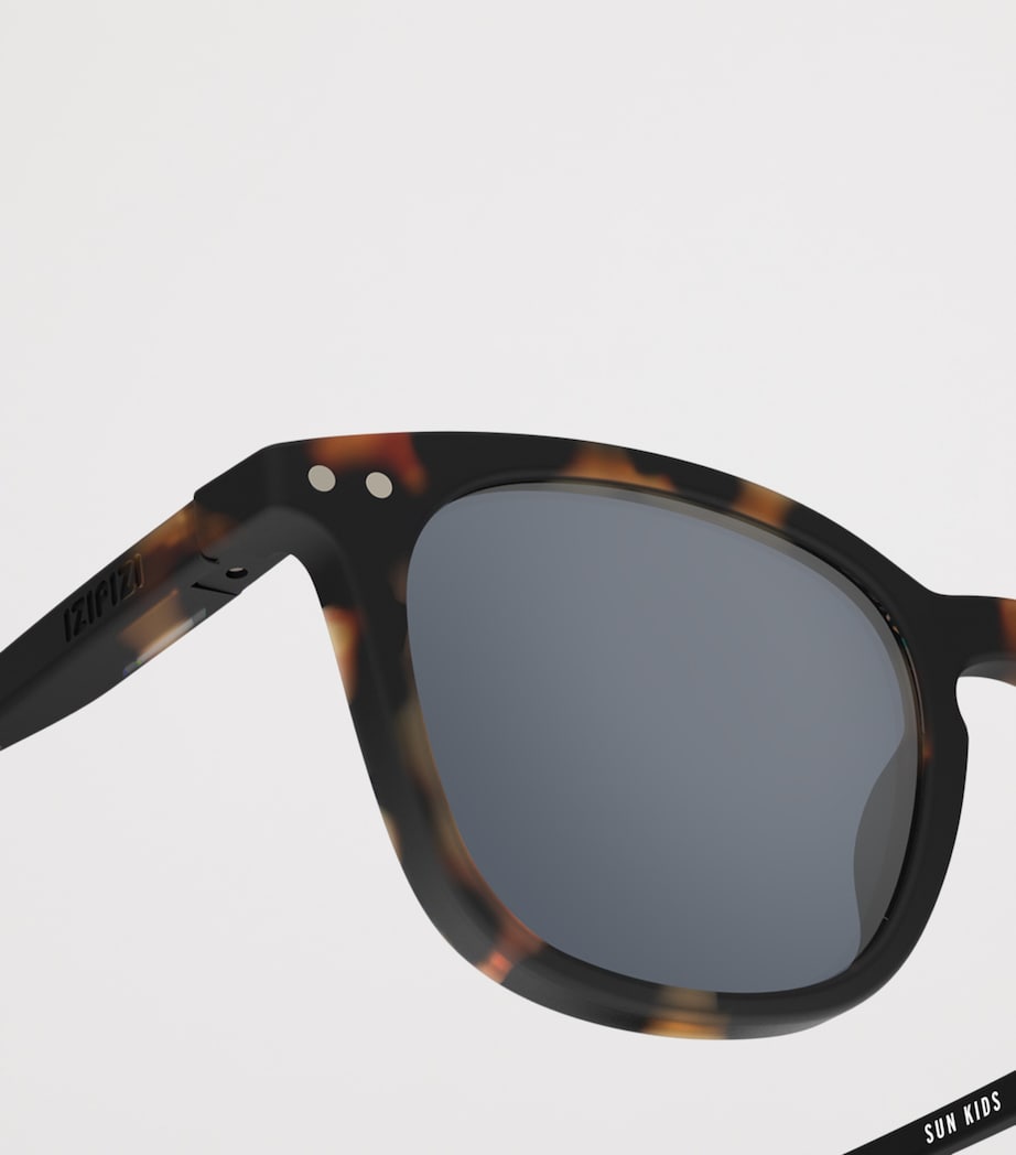 IZIPIZI KIDS #e Rectangular Sunglasses (5-7 Years) Tortoise Image 3