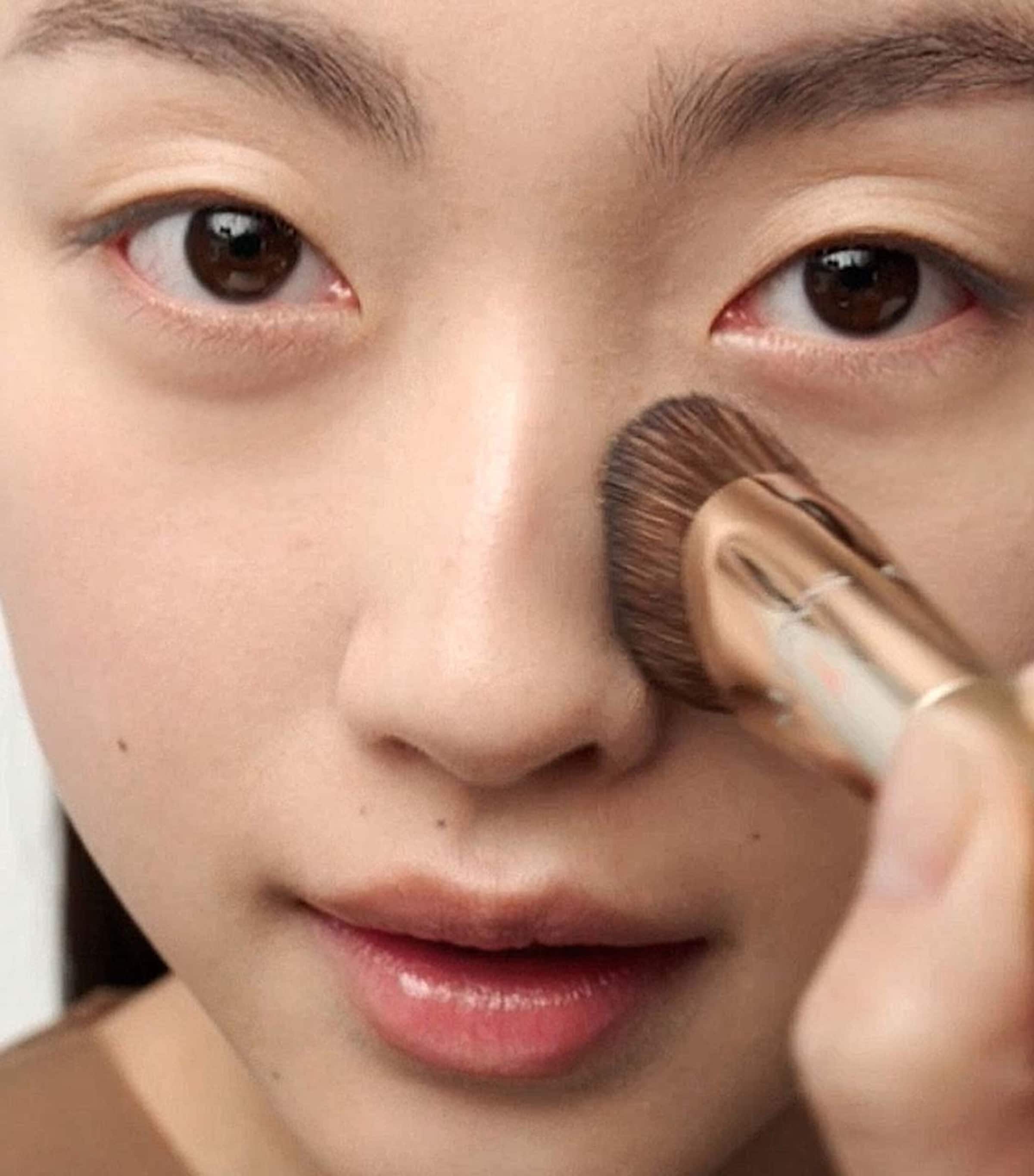 Clarins Gua Sha-Inspired Foundation Brush Image 3