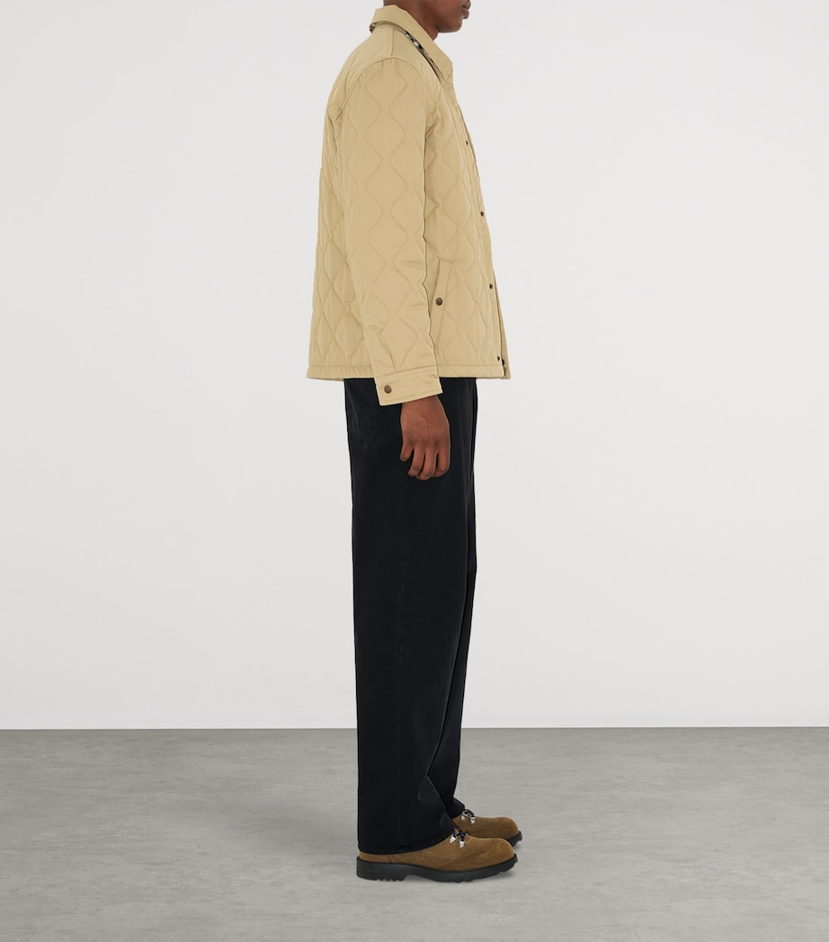Gabardine Quilted Overshirt HAMPER Image 3