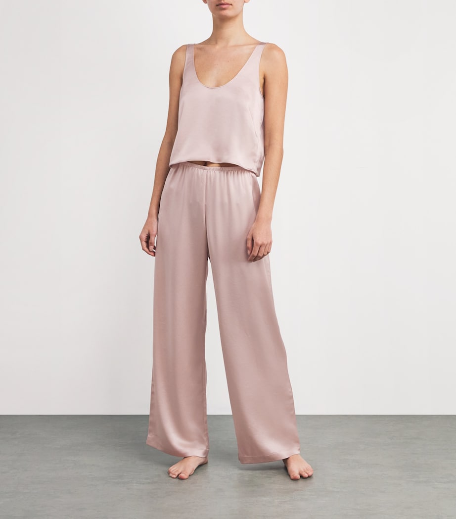 Barb Wide-Leg Lounge Trousers SAKURA Image 2