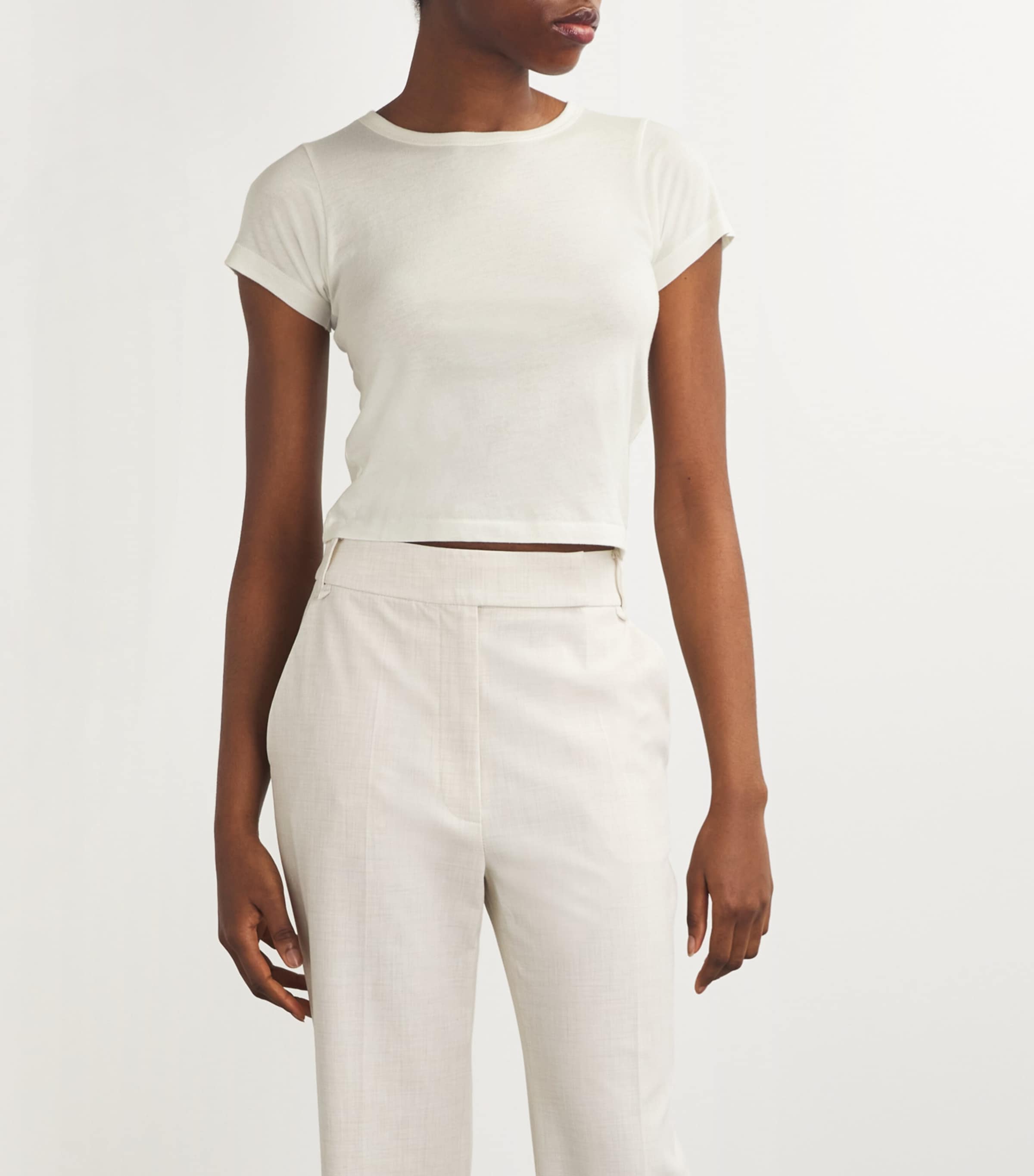 Cotton-Modal Baby T-Shirt IVORY Image 3