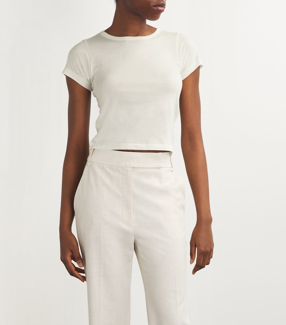 Cotton-Modal Baby T-Shirt IVORY Image 3