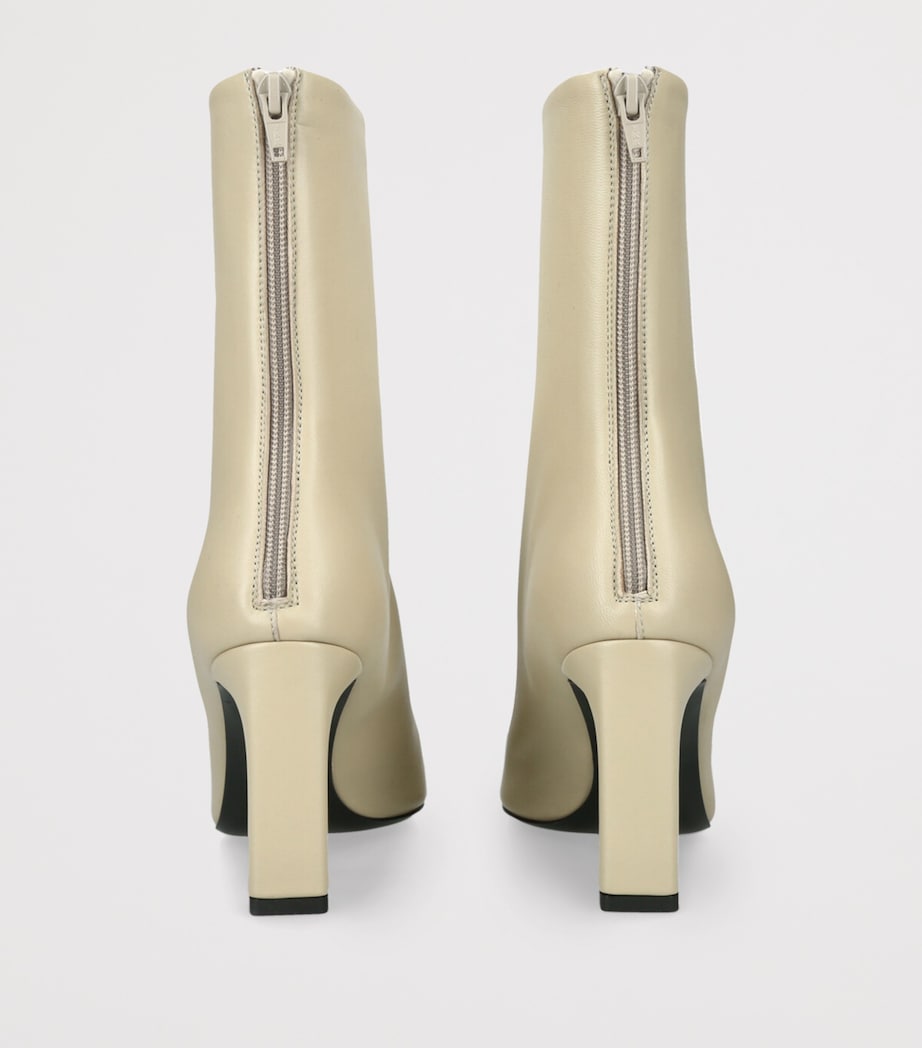 Nappa Ankle Boots 85 CREAM Image 2