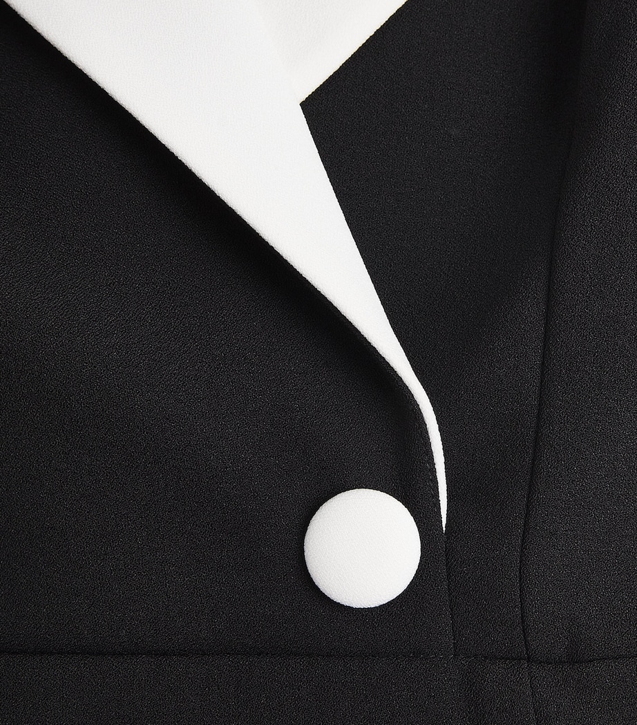 Emma Mini Dress BLACK AND WHITE Image 5