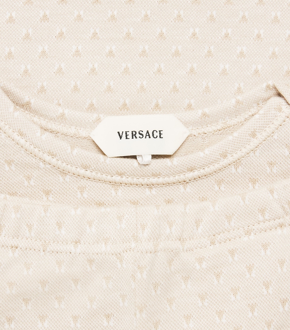 Versace Kids Cotton Jacquard Pyjama Set (1-18 Months) Image 4