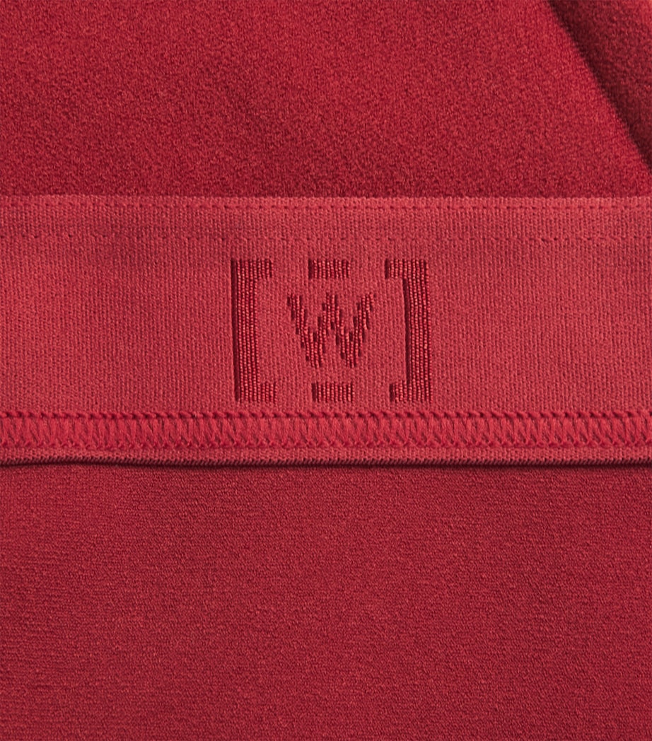 Net-Panel Rose Leggings 3244 CRIMSON Image 6