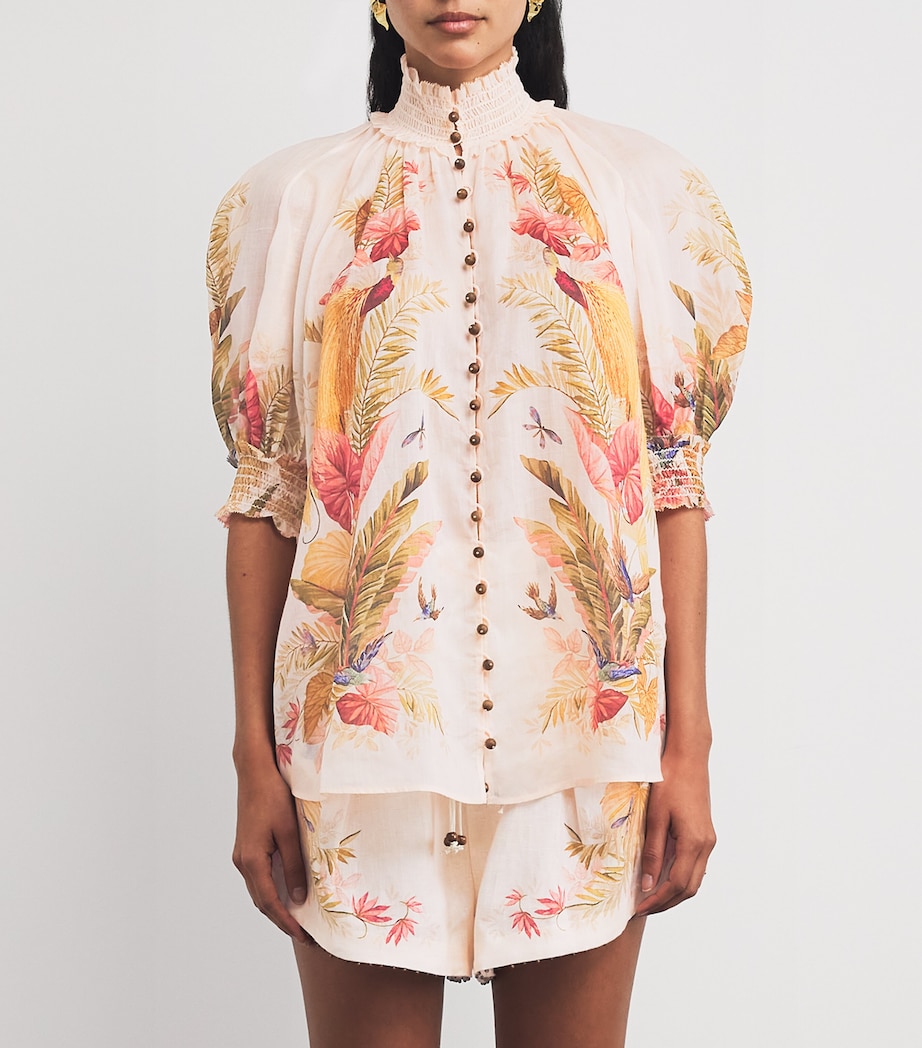 Ramie Palm Ascension Blouse CRMPLMFLO Image 3