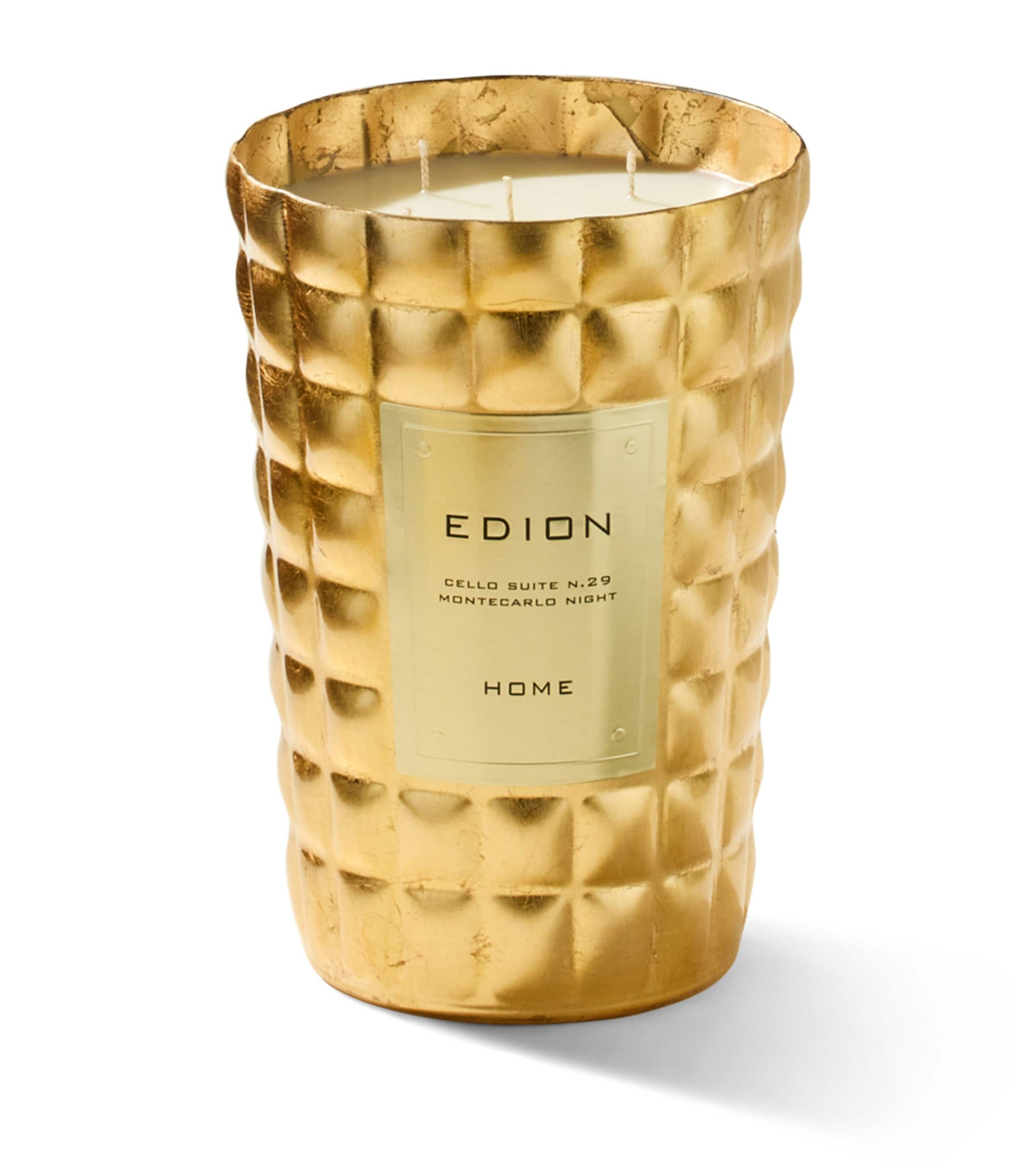 EDION Montecarlo Night Candle (2.5kg) Gold Image 1