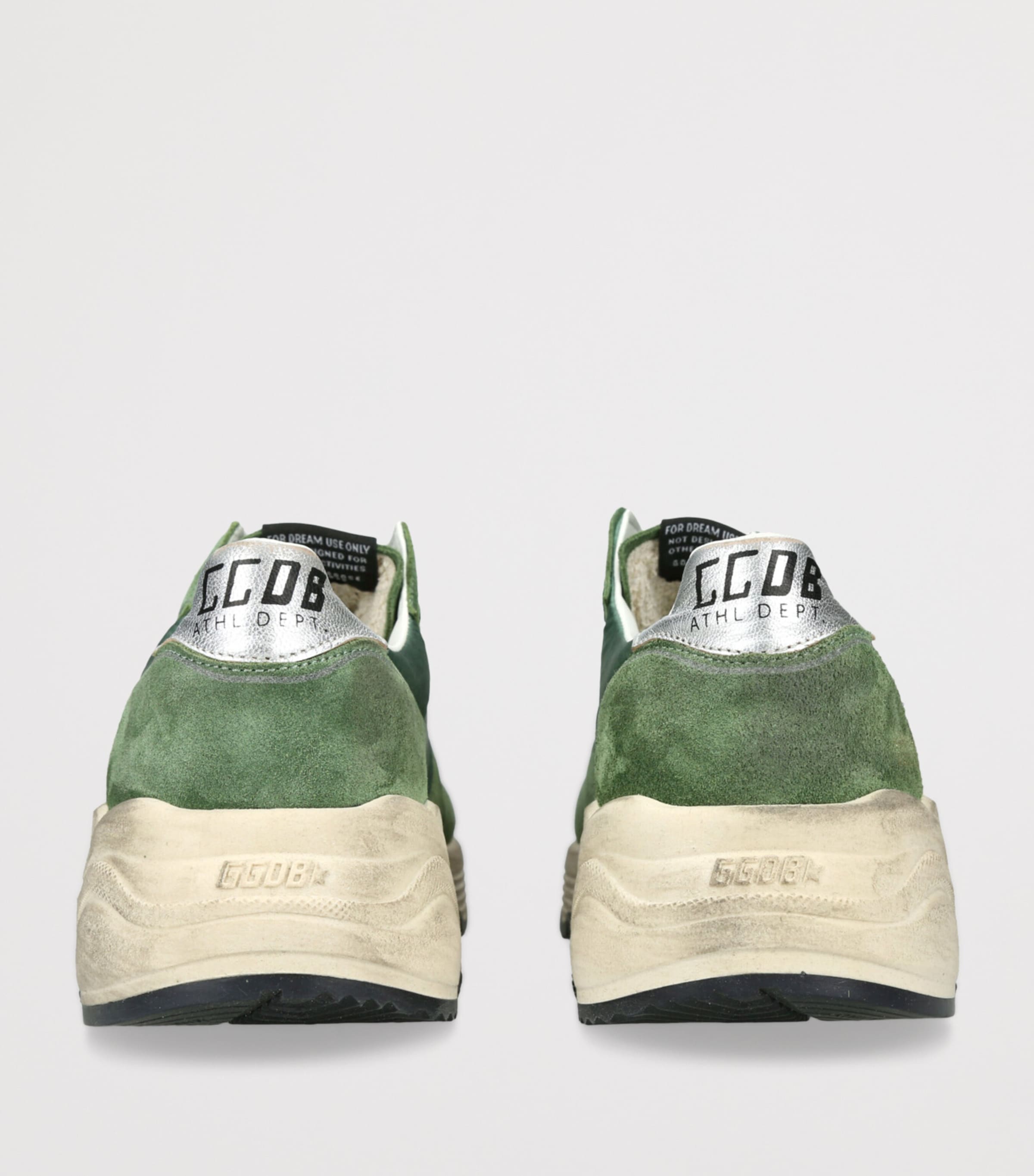 Running Sole Sneakers BLK/GREEN Image 2