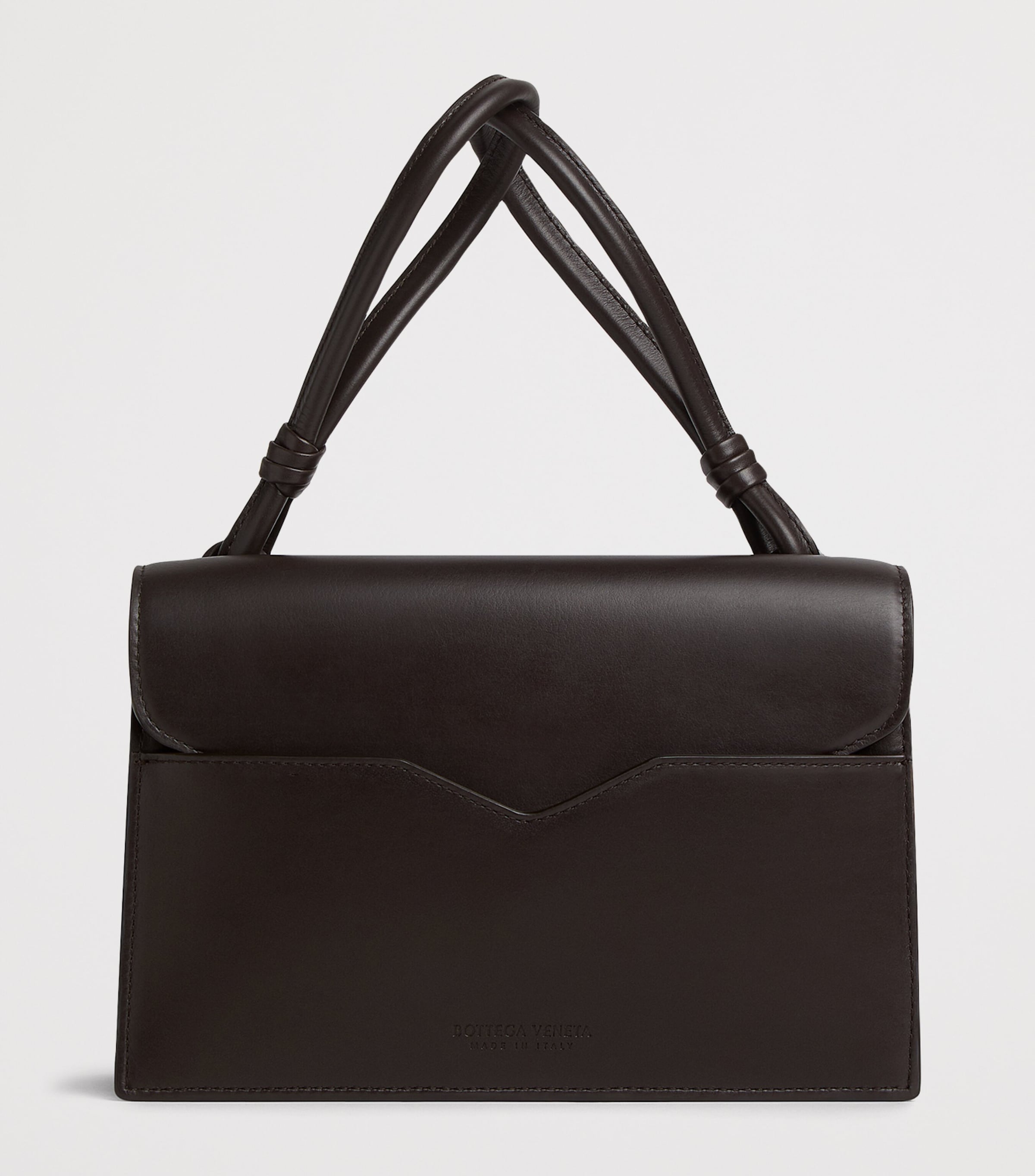 Leather Nodo Piano Top-Handle Bag 2190 Image 4