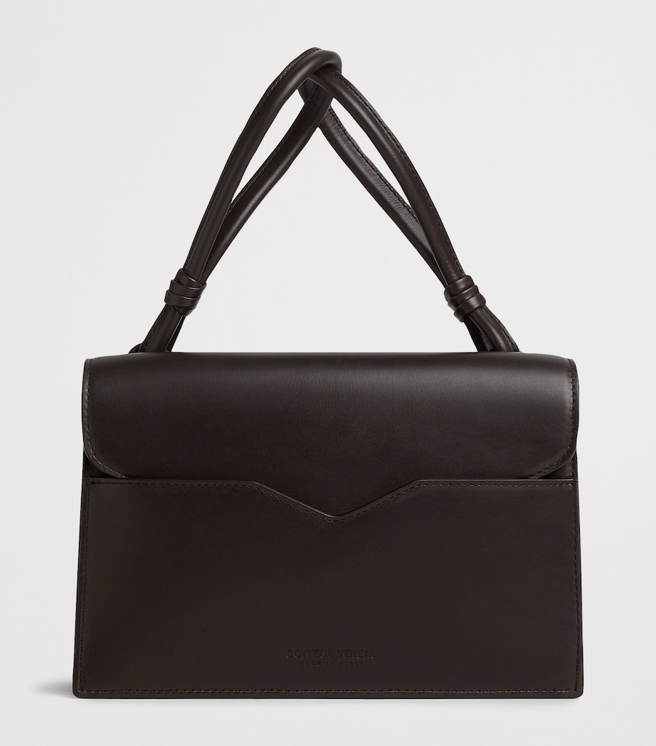 Leather Nodo Piano Top-Handle Bag 2190 Image 4