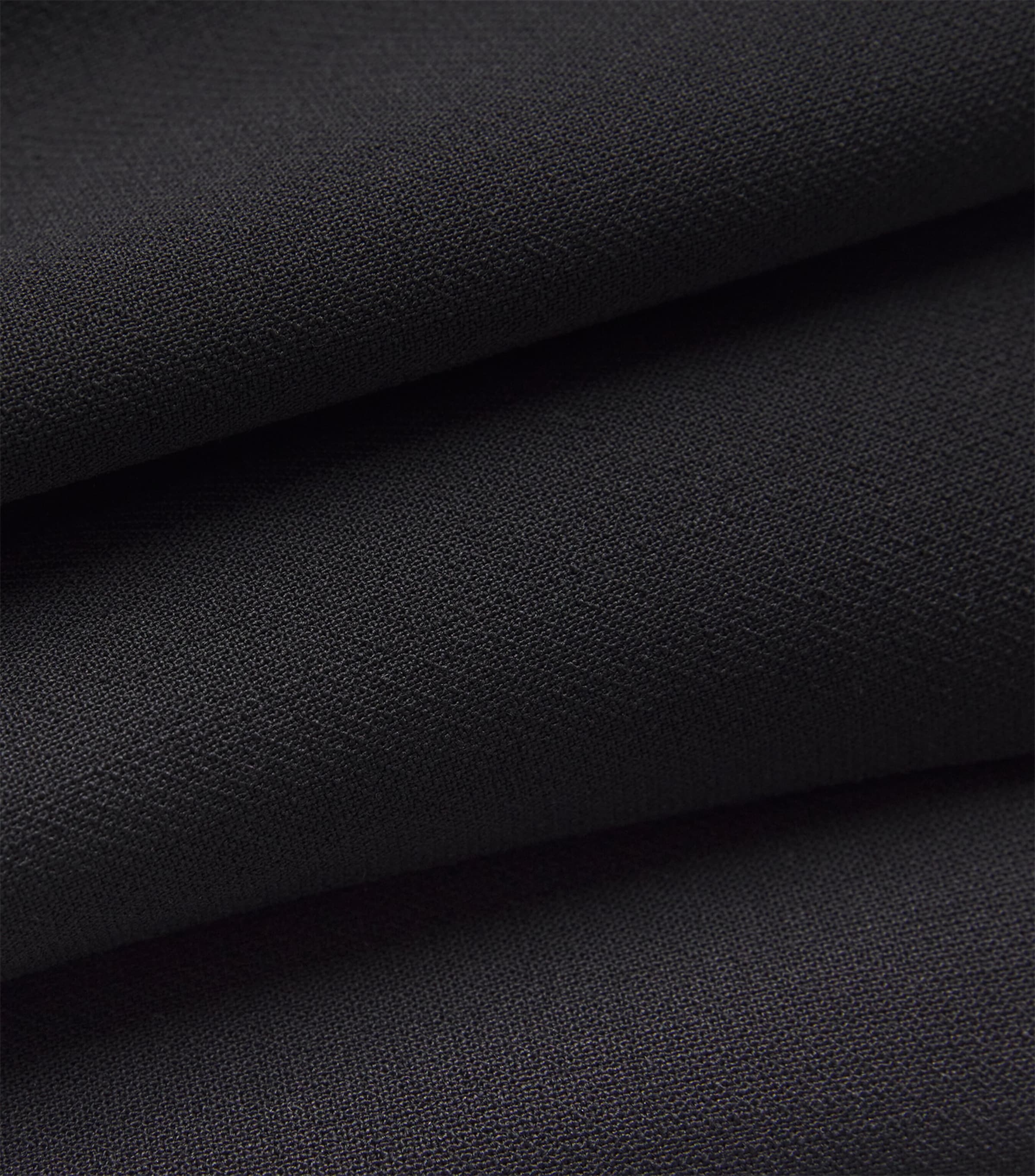 Stretch-Virgin Wool Emilie Trousers 001 BLACK Image 5