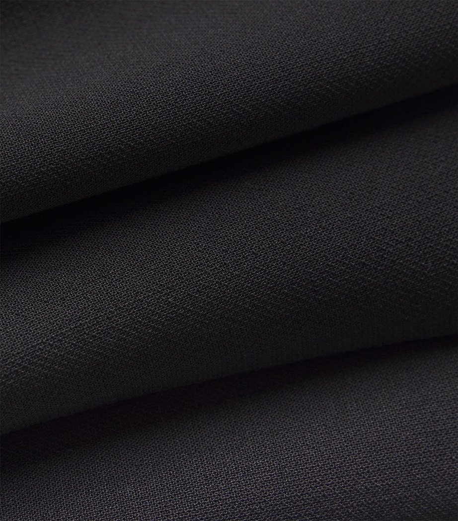 Stretch-Virgin Wool Emilie Trousers 001 BLACK Image 5