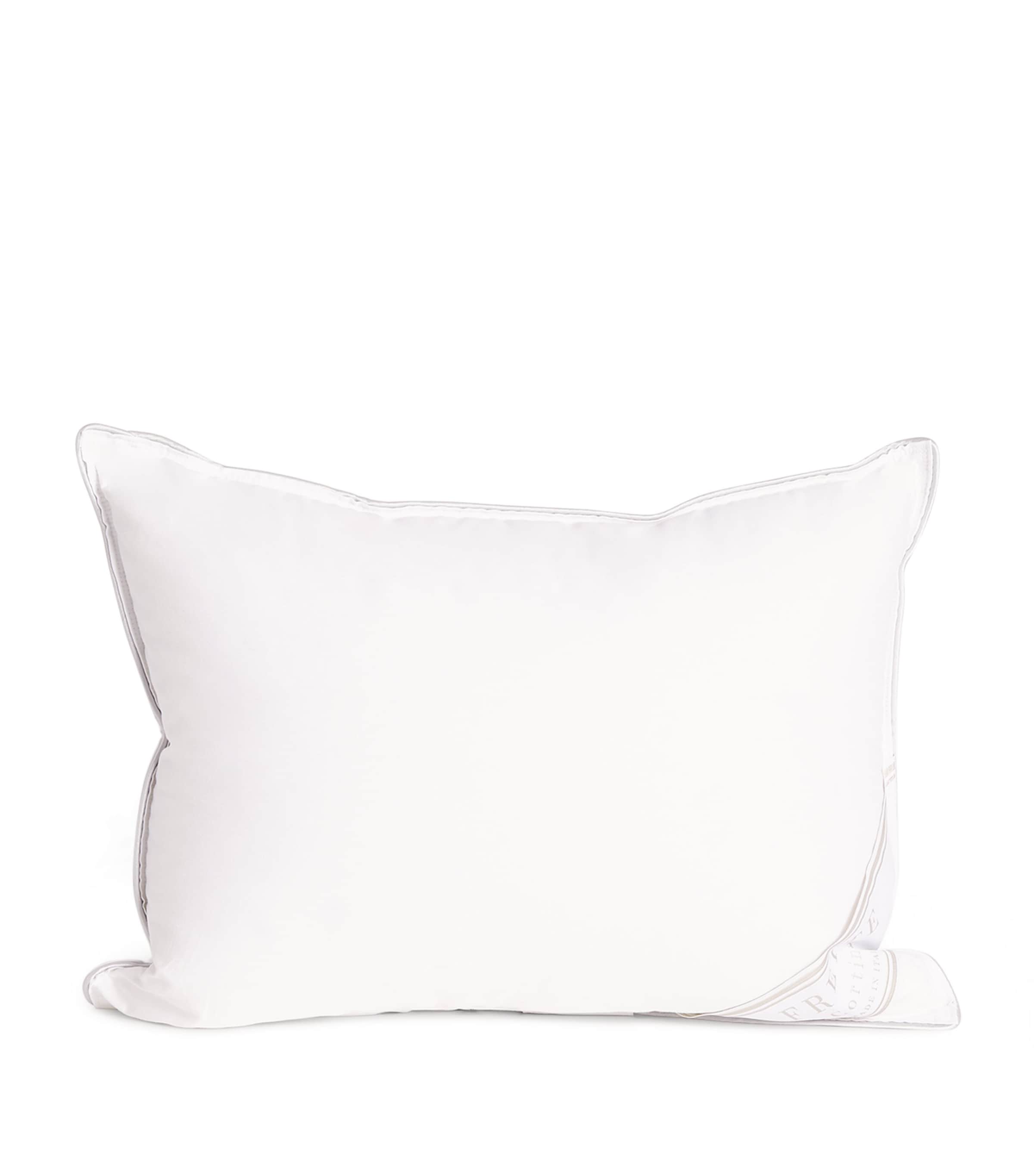 Frette Medium-firm Cortina Down Pillow In White