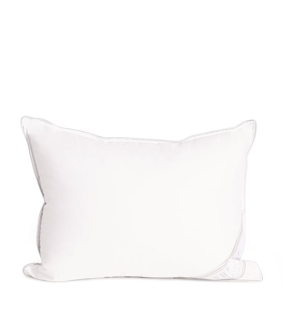 Medium-Firm Cortina Down Pillow (30cm x 40cm) B100 WHITE Image 1