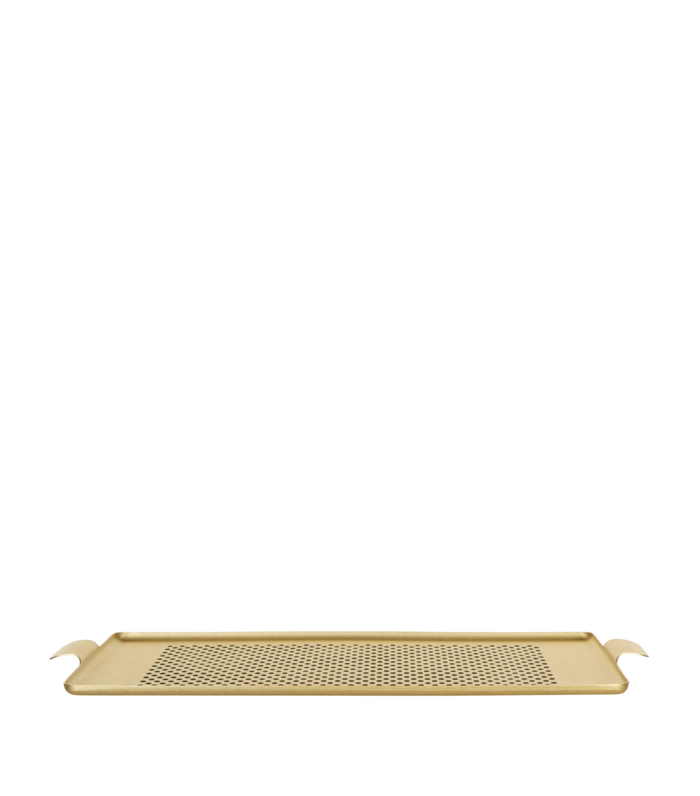 Kaymet Serving Tray In Gold