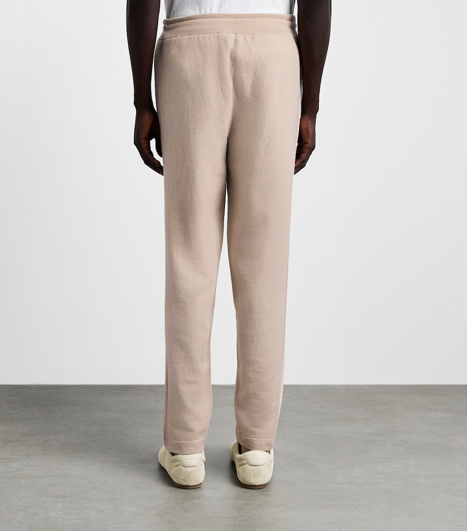 Colombo Mens Cashmere Sweatpants Beige Image 5