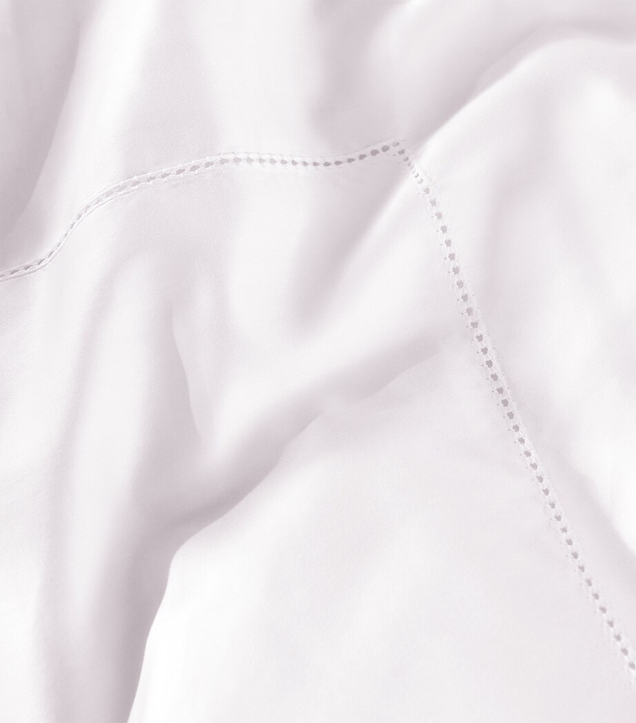 Peter Reed Barley Super King Duvet Cover (260cm x 220cm) White Image 5