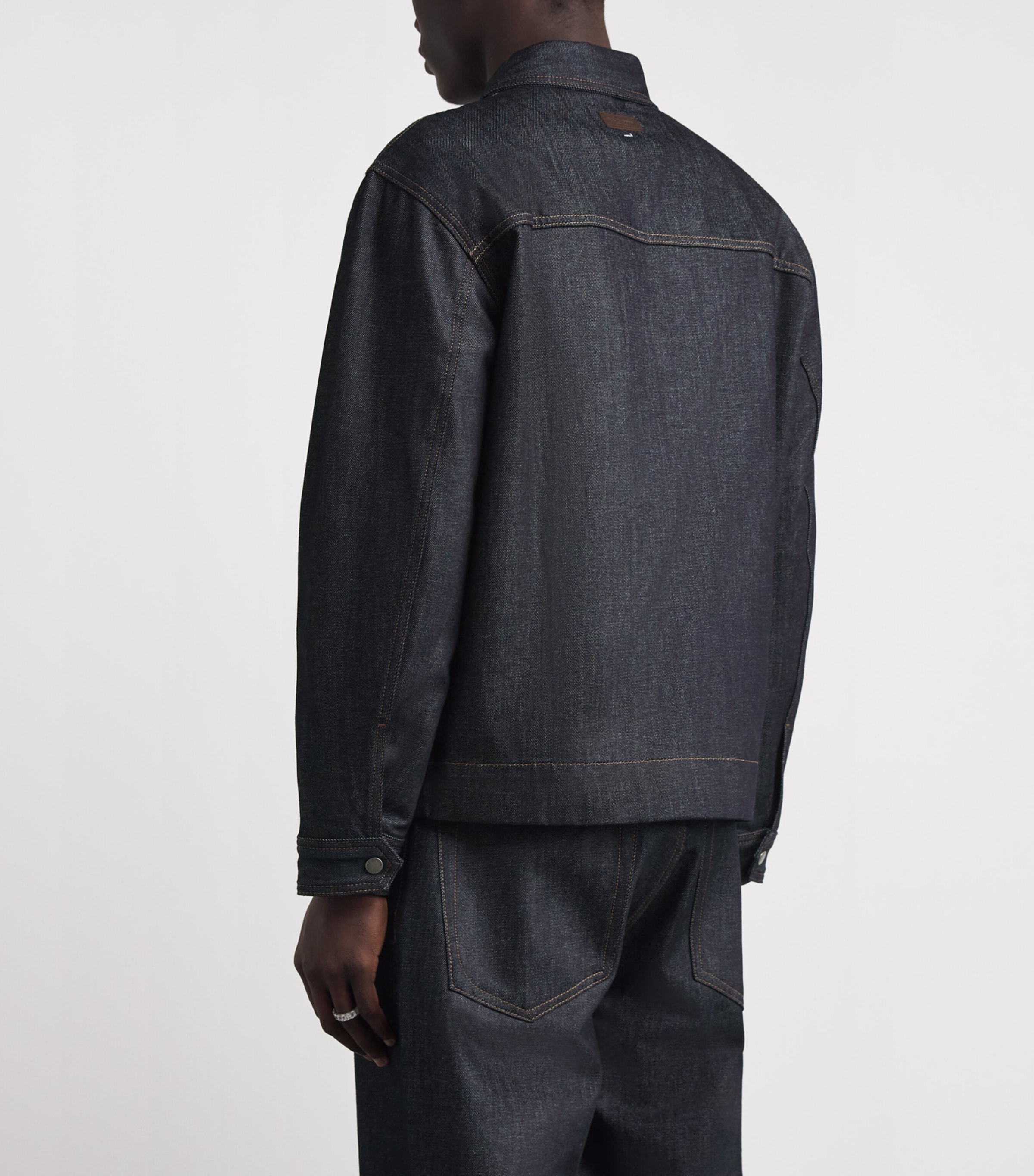 Patch-Pocket Denim Jacket RESINRINSE Image 5