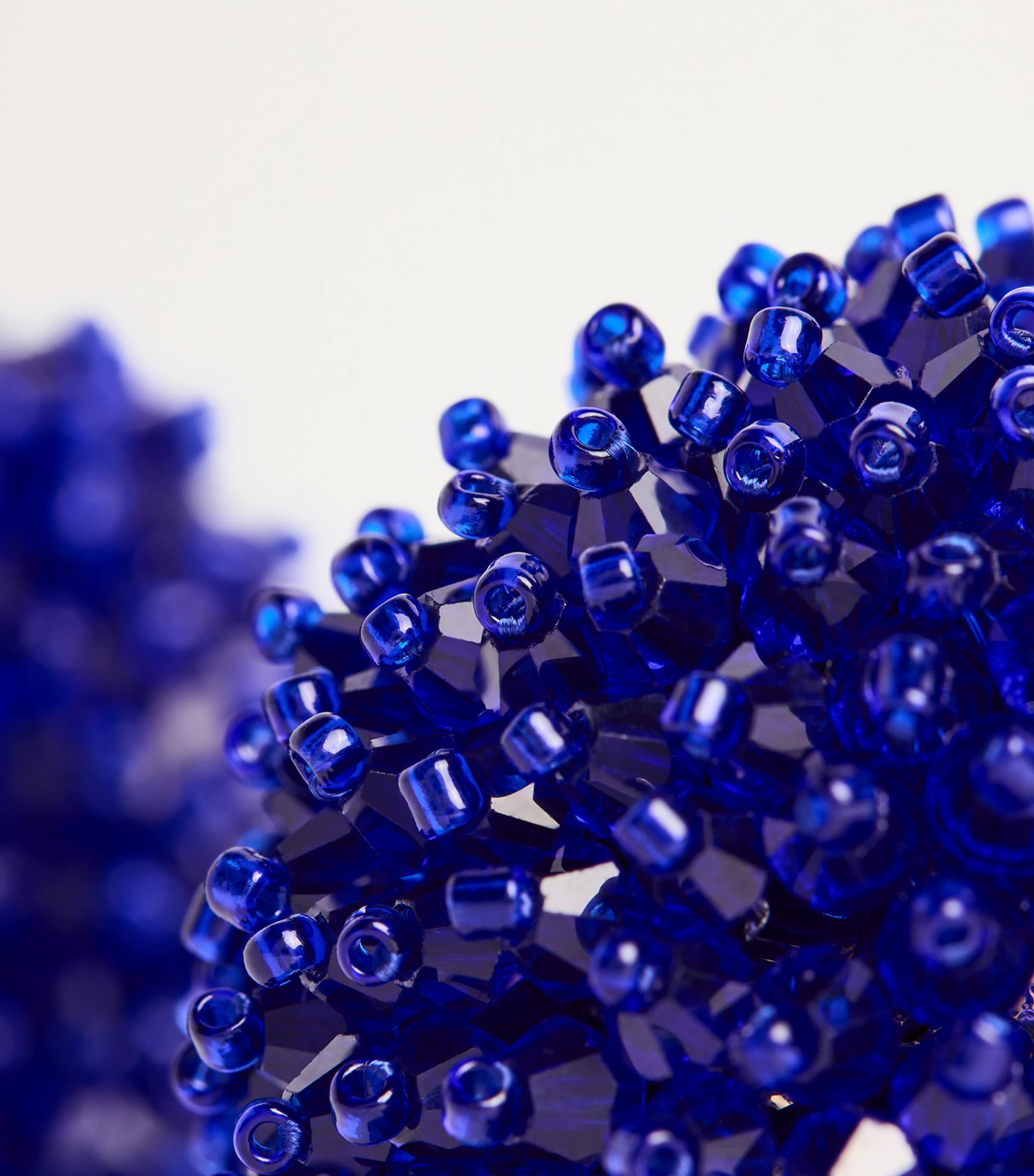 Beaded Dome Earrings 028 ULTRAMARINE Image 6