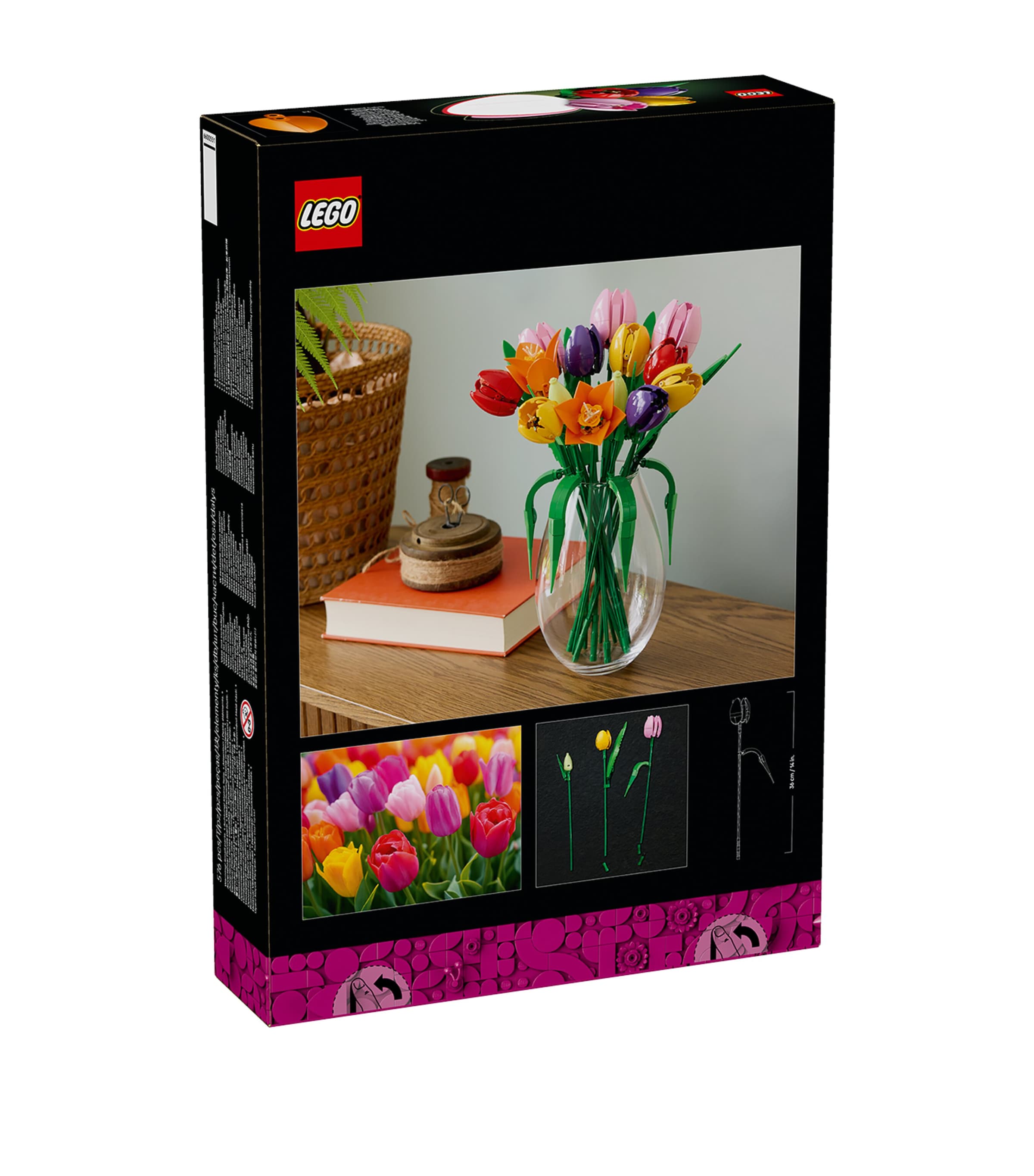 Botanicals Tulip Bouquet Flowers 11501 MULTI Image 2