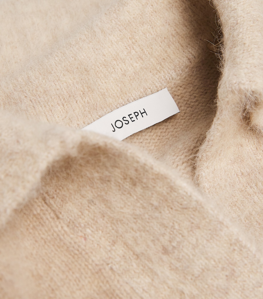 Brushed Stripe Take Sweater POWDER Image 5