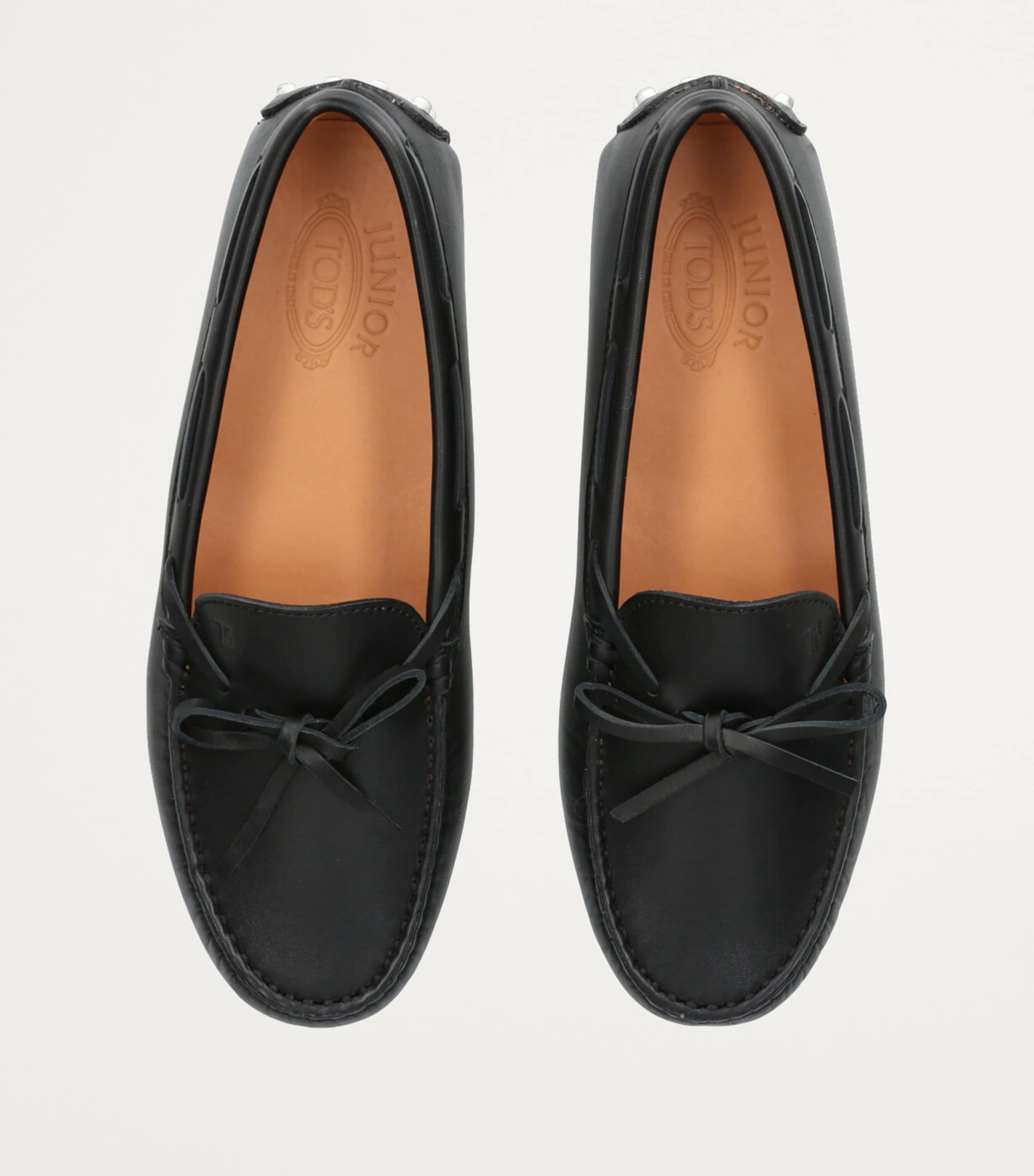 Leather Gommini Loafers BLACK Image 4