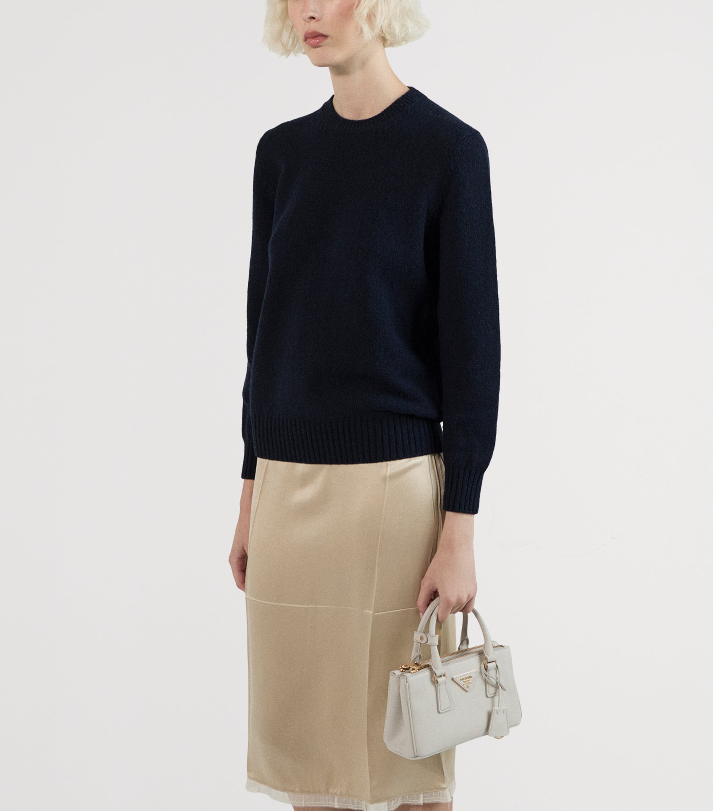 Mini Saffiano Leather Galleria Top-Handle Bag F0K74 Image 2