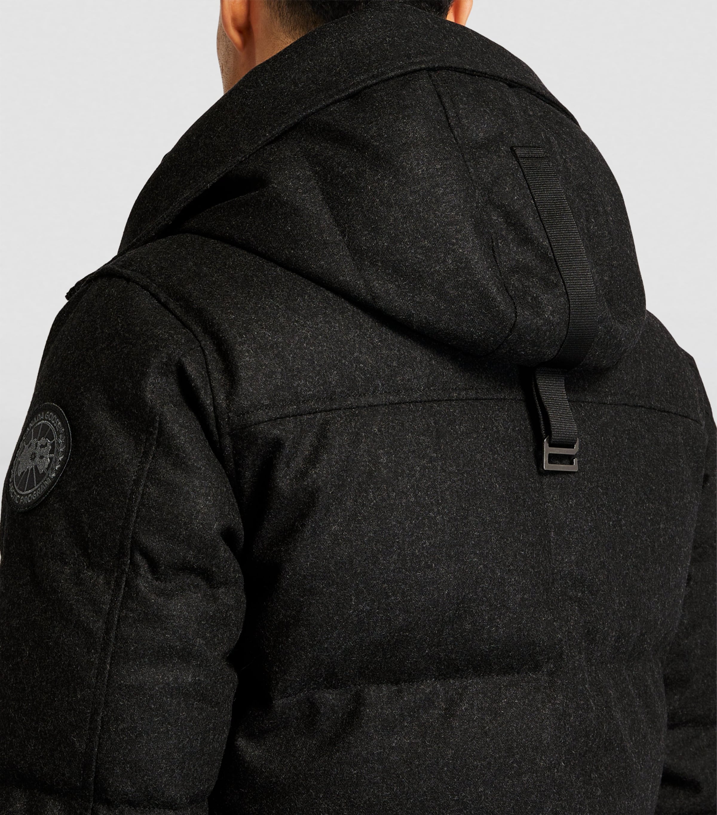 Lawrence Hooded Puffer Jacket 61/BLACK Image 6