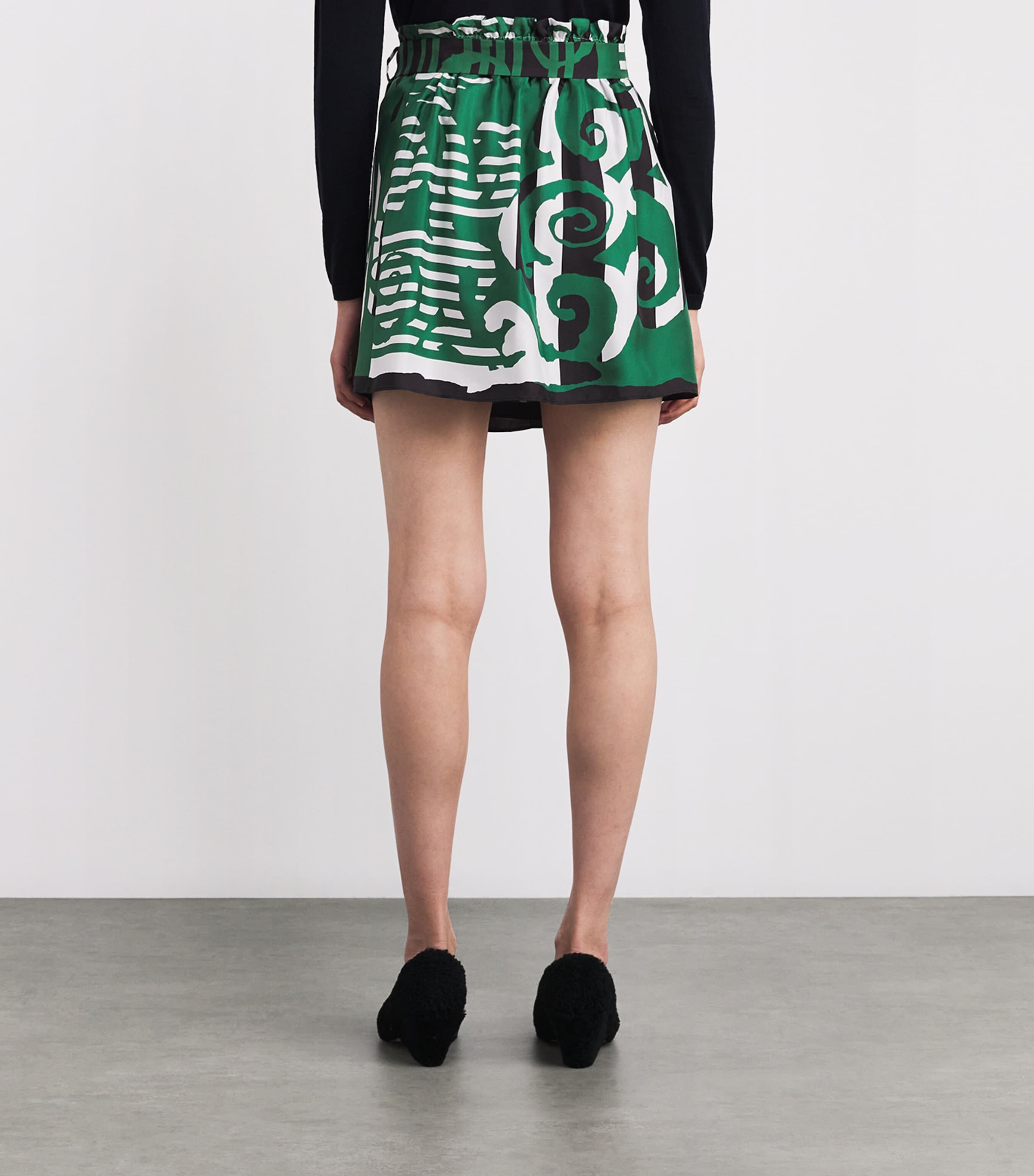 Silk Midi Skirt SILK Image 4