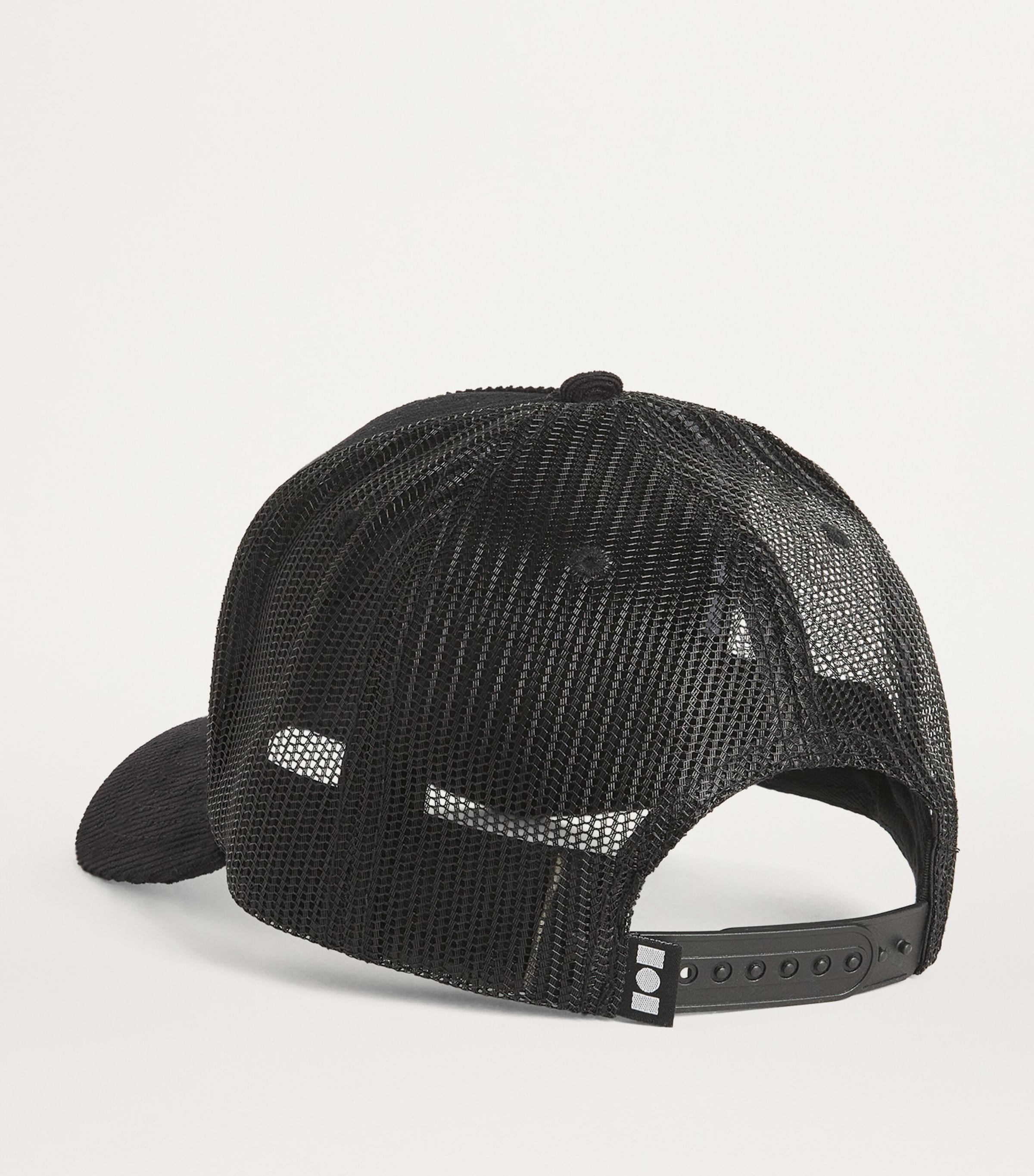 Nahmias Black Corduroy Summerland Trucker Hat | Harrods US