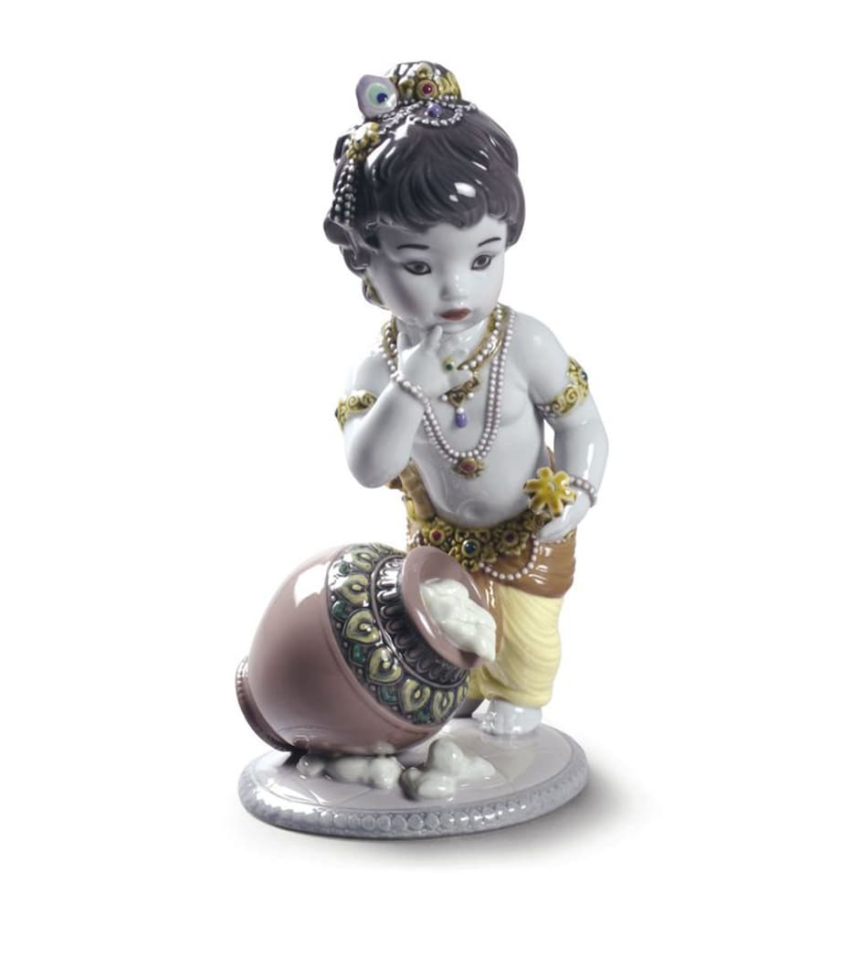 Lladró Krishna Butterthief Figurine Image 1