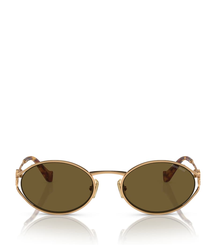 Metal Oval MU52YS Sunglasses 7OE01T Image 1