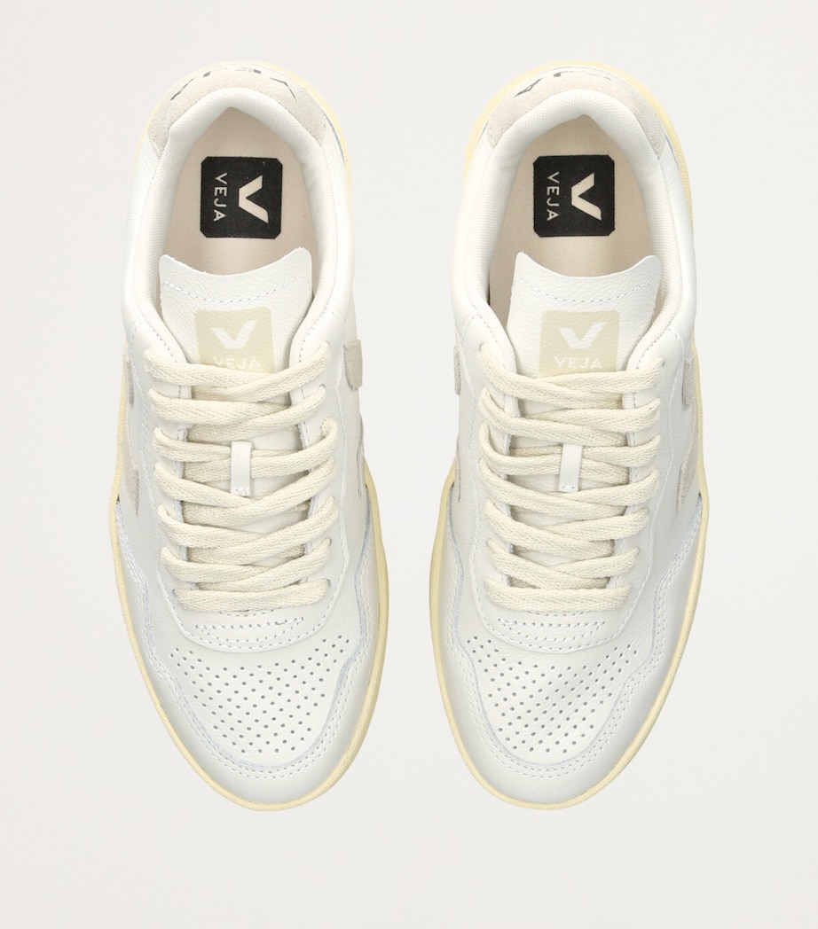 Leather V-90 Sneakers WHITE/OTH Image 4
