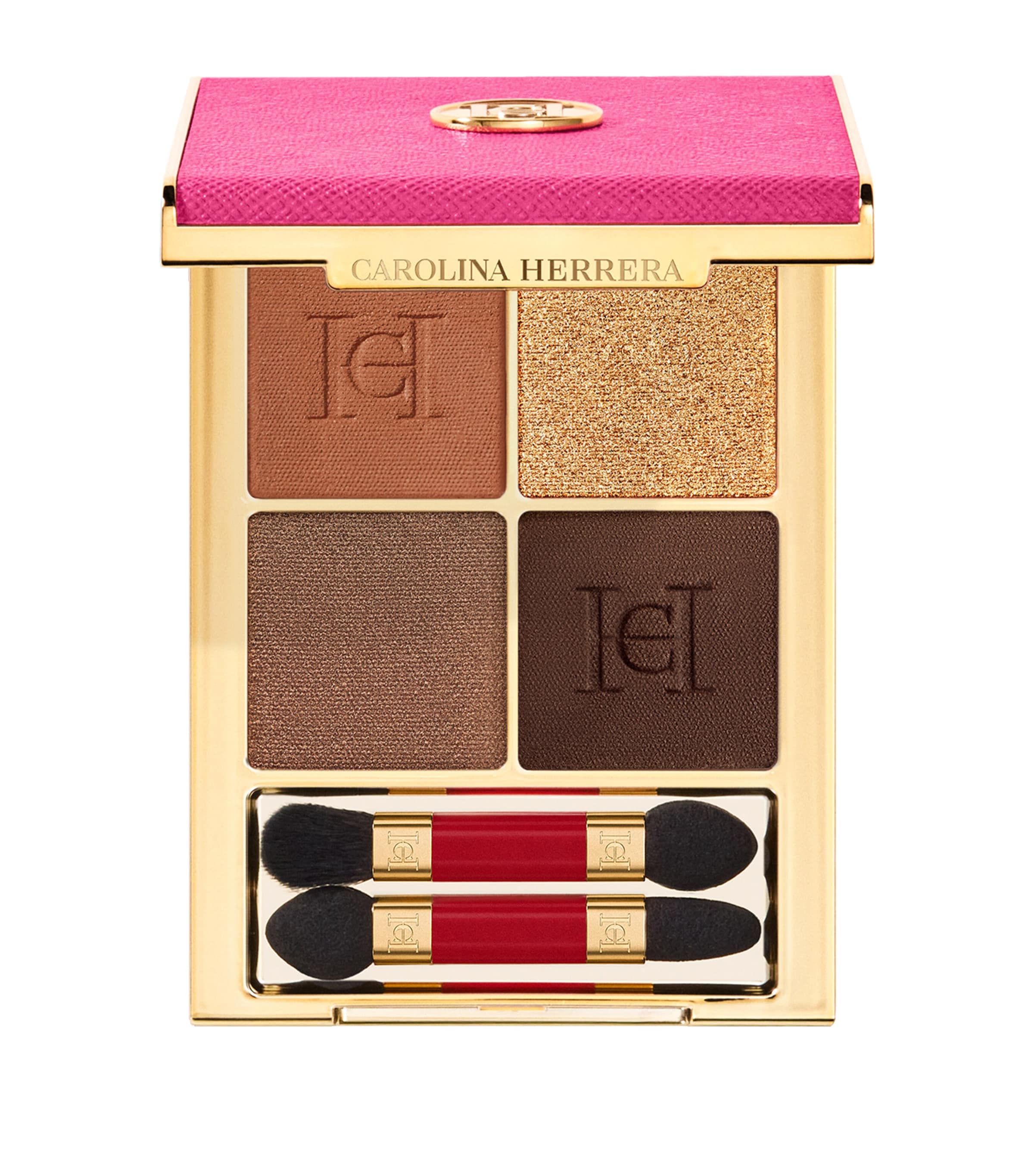 Carolina Herrera Eyeconica Quad Eyeshadow Palette Bold In Gold Image 1