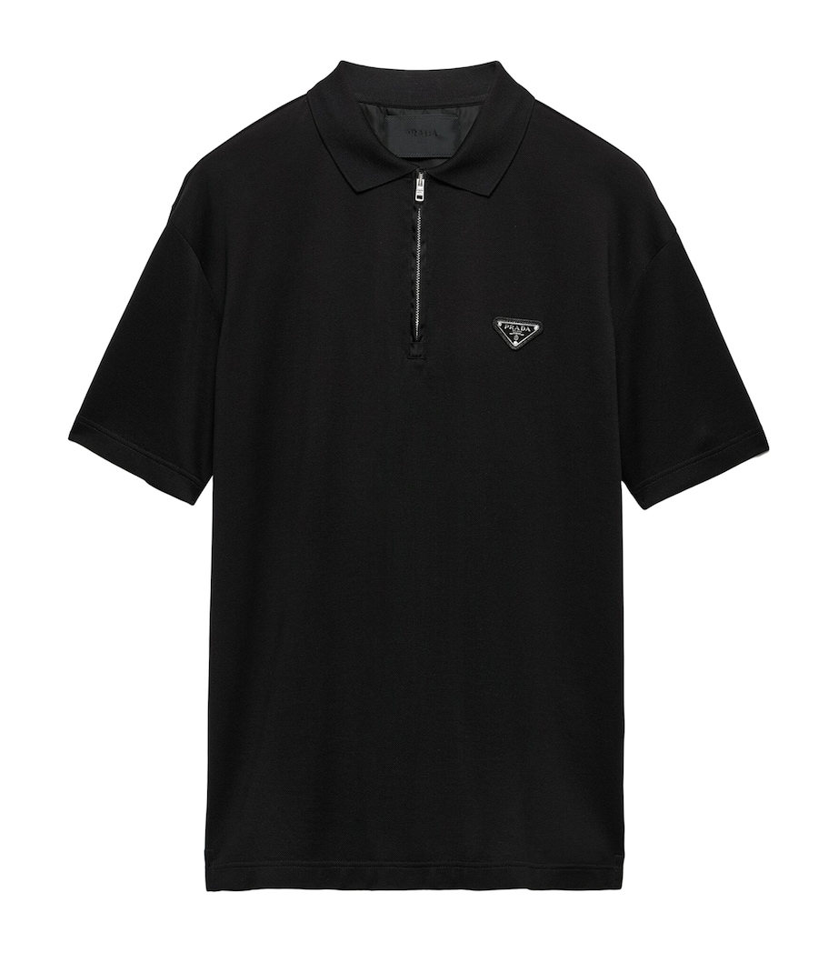 Re-Nylon Logo Polo Shirt F0002 Image 1