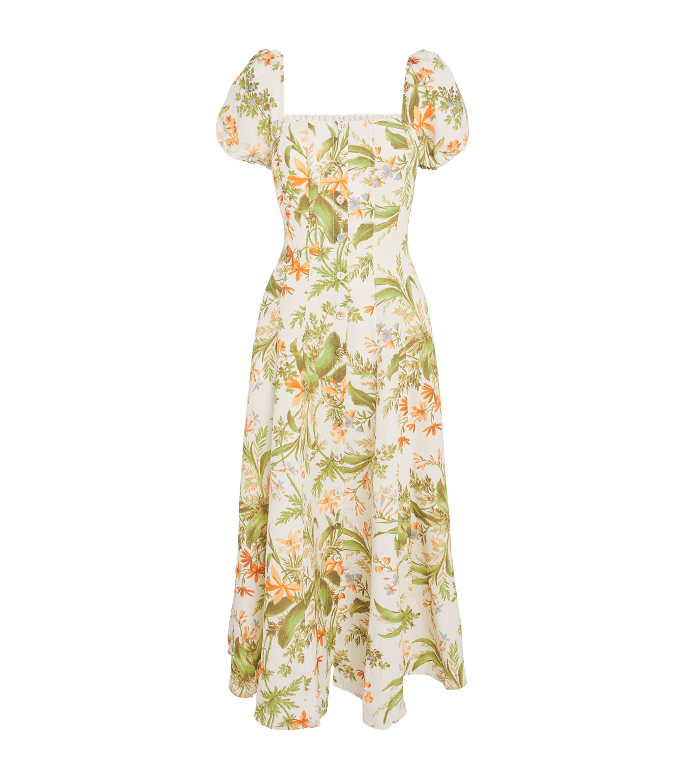 Paige Floral Print Lindi Maxi Dress In Multi