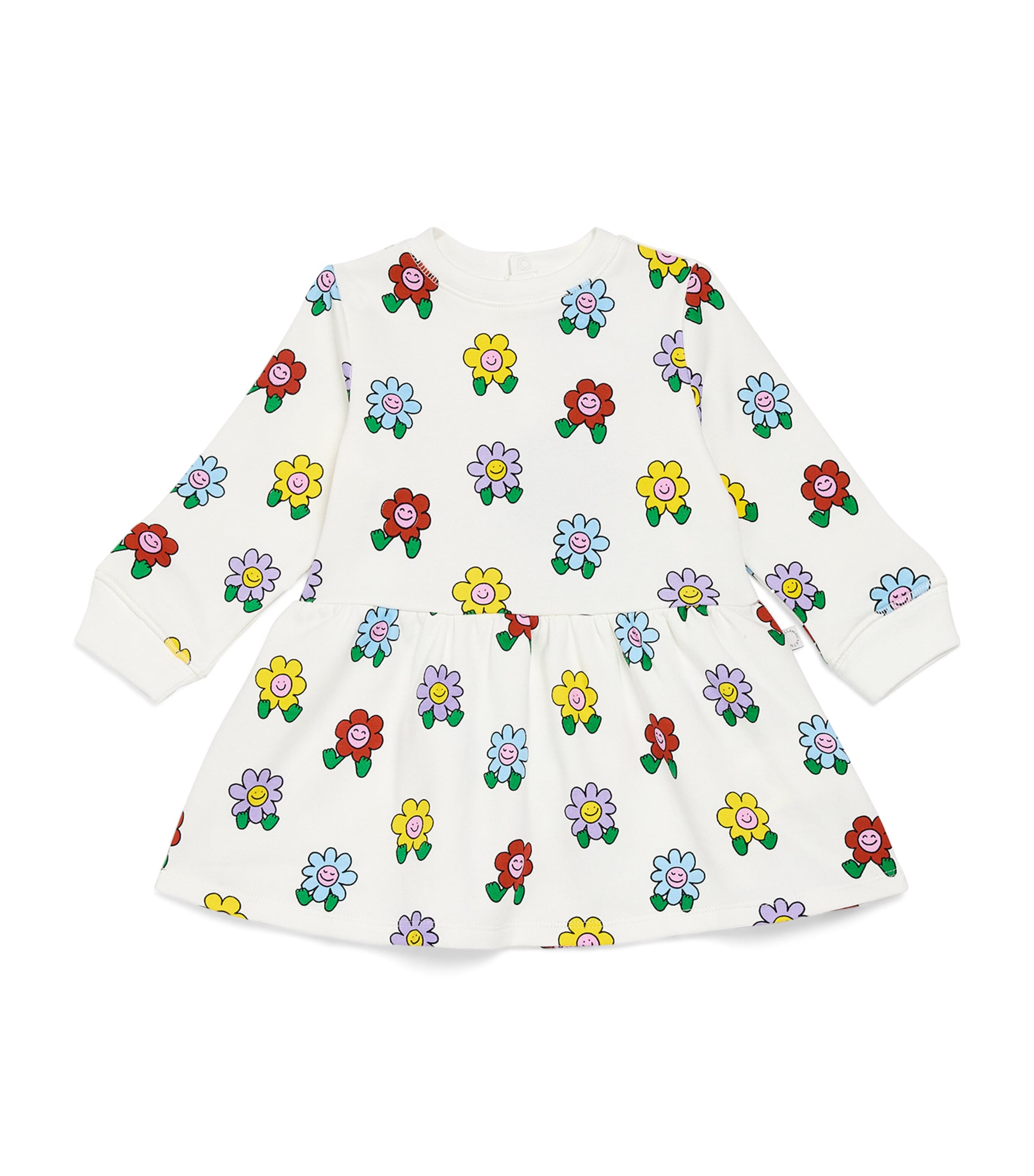 【Stella McCartney】コットンシャツドレス STELLA MCCARTNEY KIDS Summer Doodles Print Shirt Dress