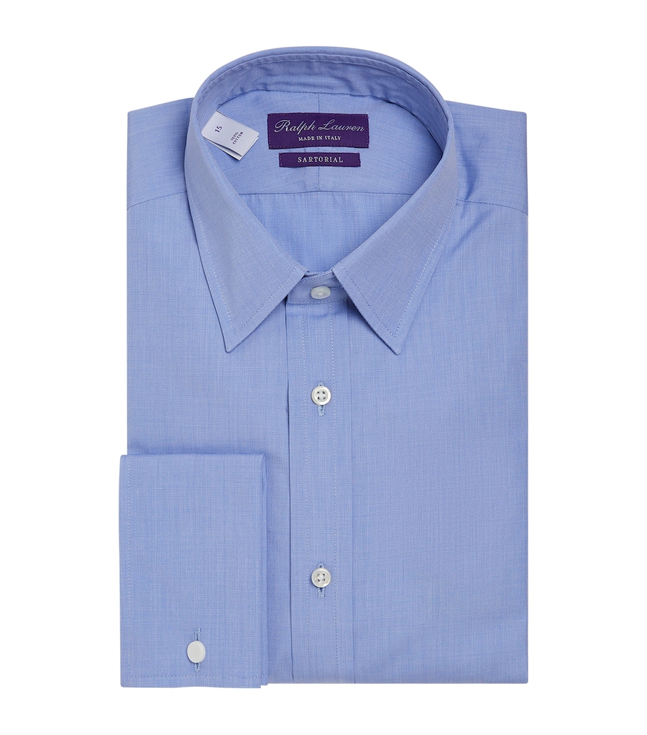 Ralph Lauren Purple Label Mens Evening Shirt Blue Image 1