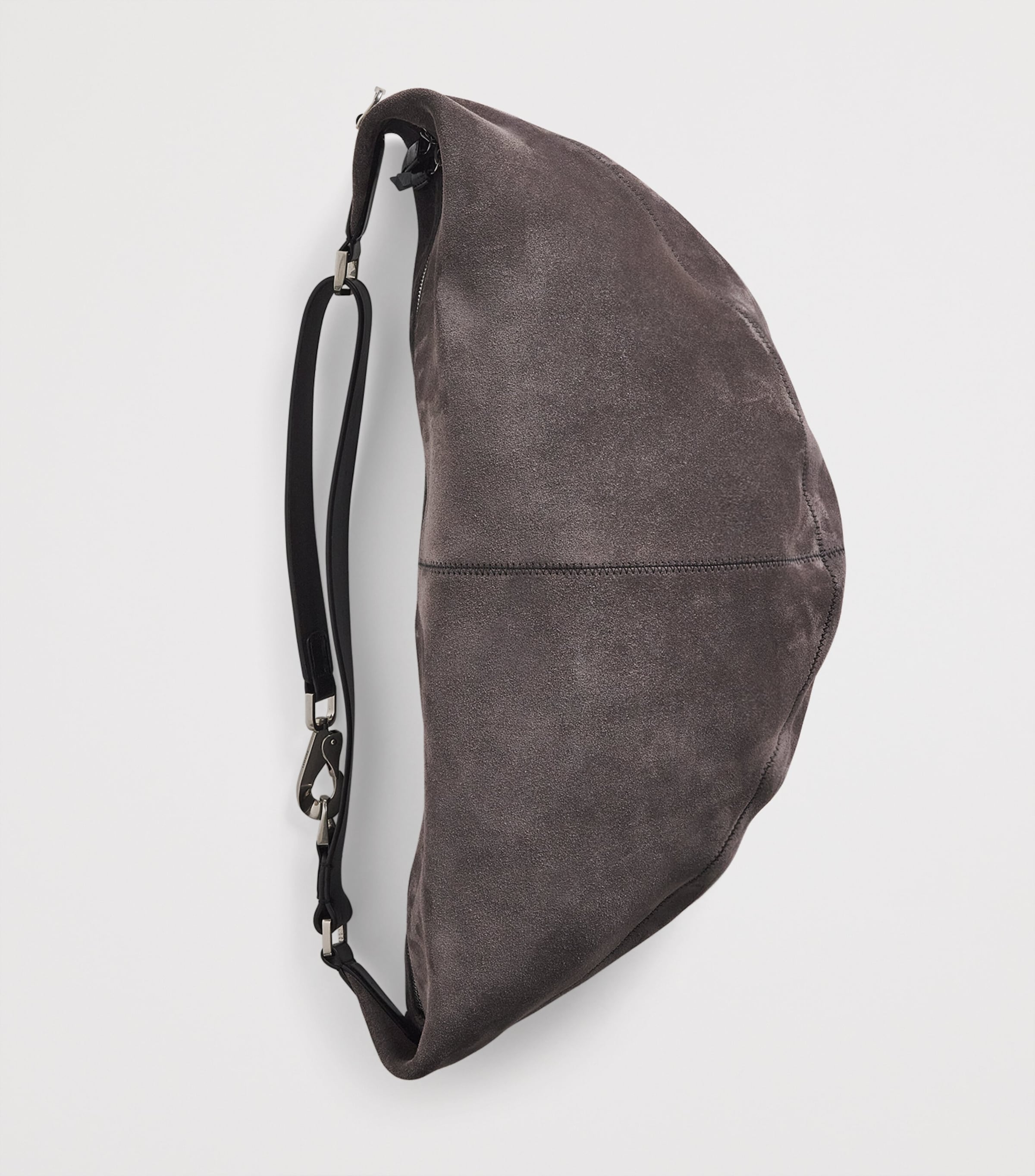 Lemaire Suede Quiver Clip Shoulder Bag Mink/ Image 3