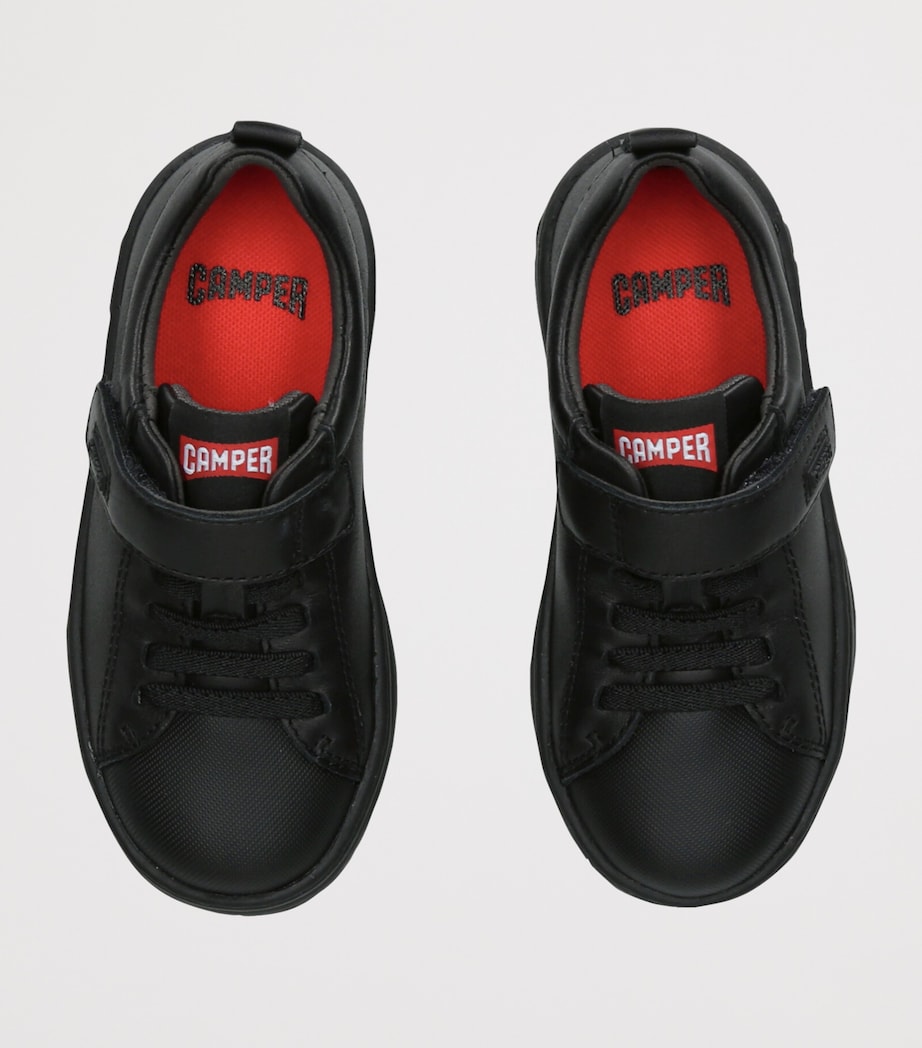Camper Leather Runner School Shoes Black Image 3