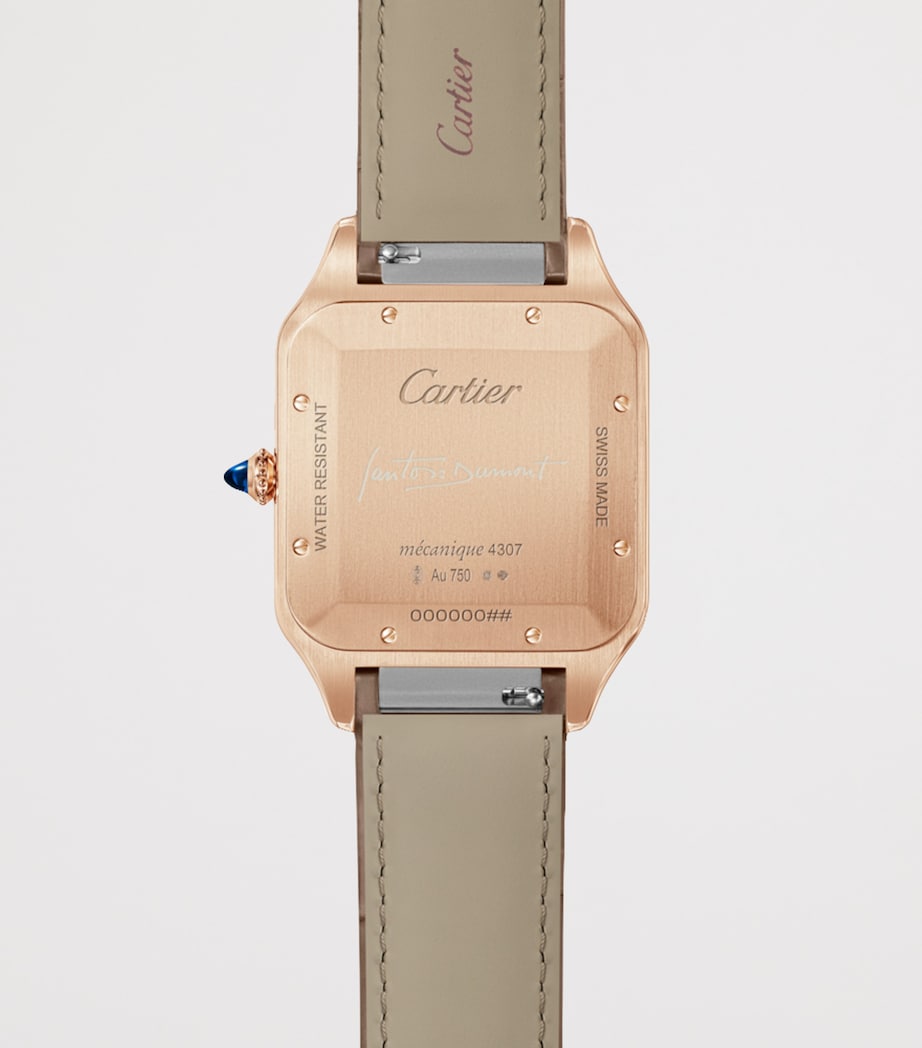 Extra Large Rose Gold Santos-Dumont Watch 46.6mm ROSE GOLD Image 2