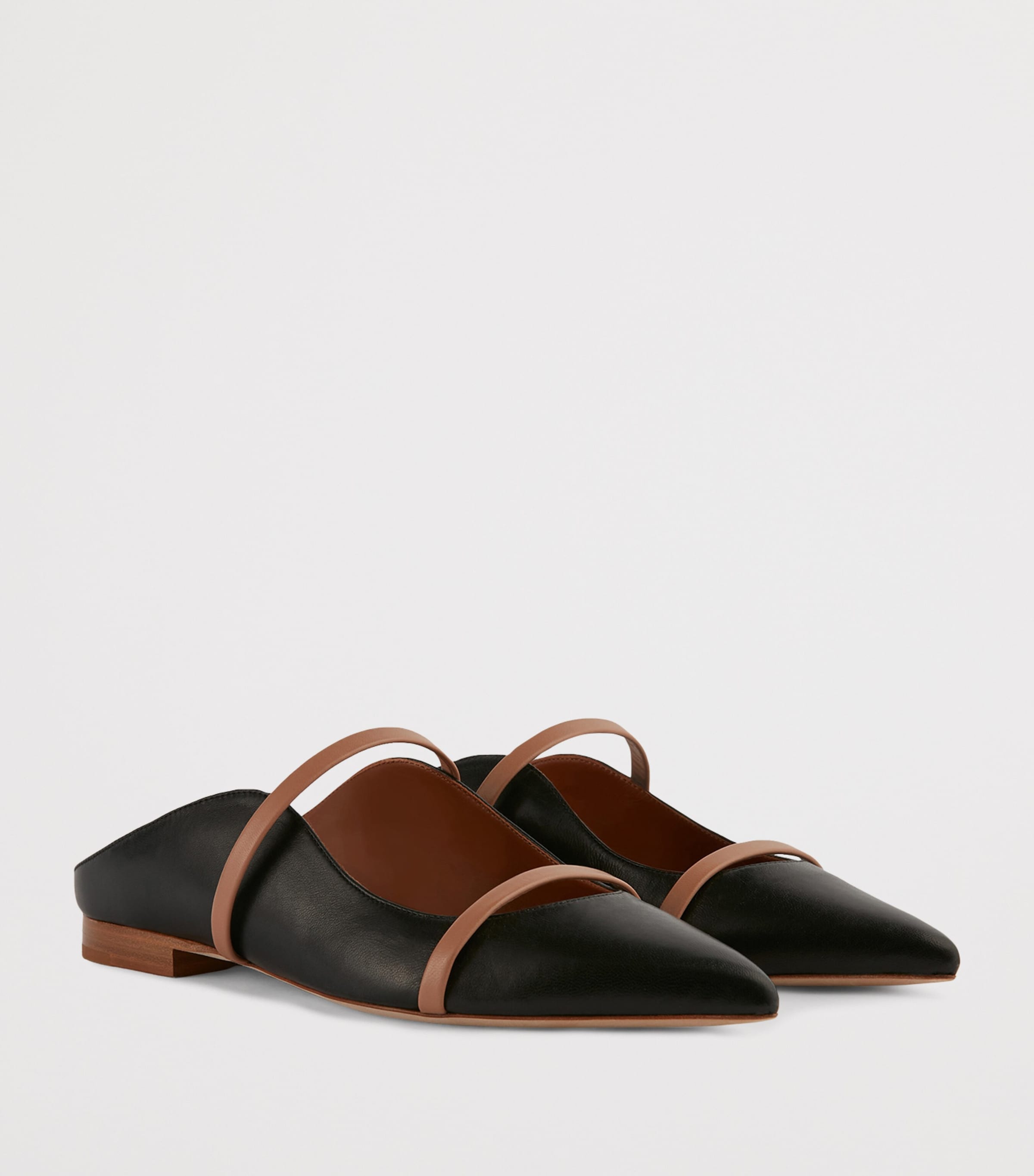 Malone Souliers Black Leather Maureen Mules | Harrods US