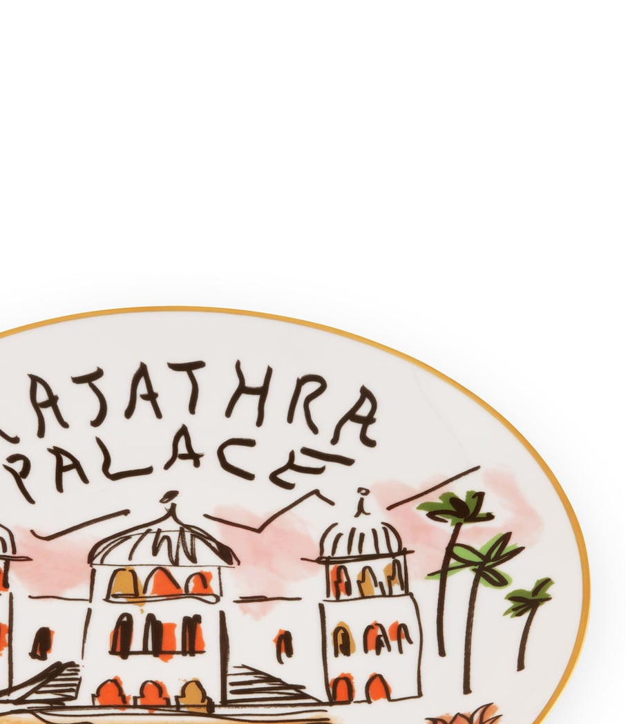 x Luke Edward Hall Rajathra Palace Decorative Plate (27cm) G00131900 Image 1