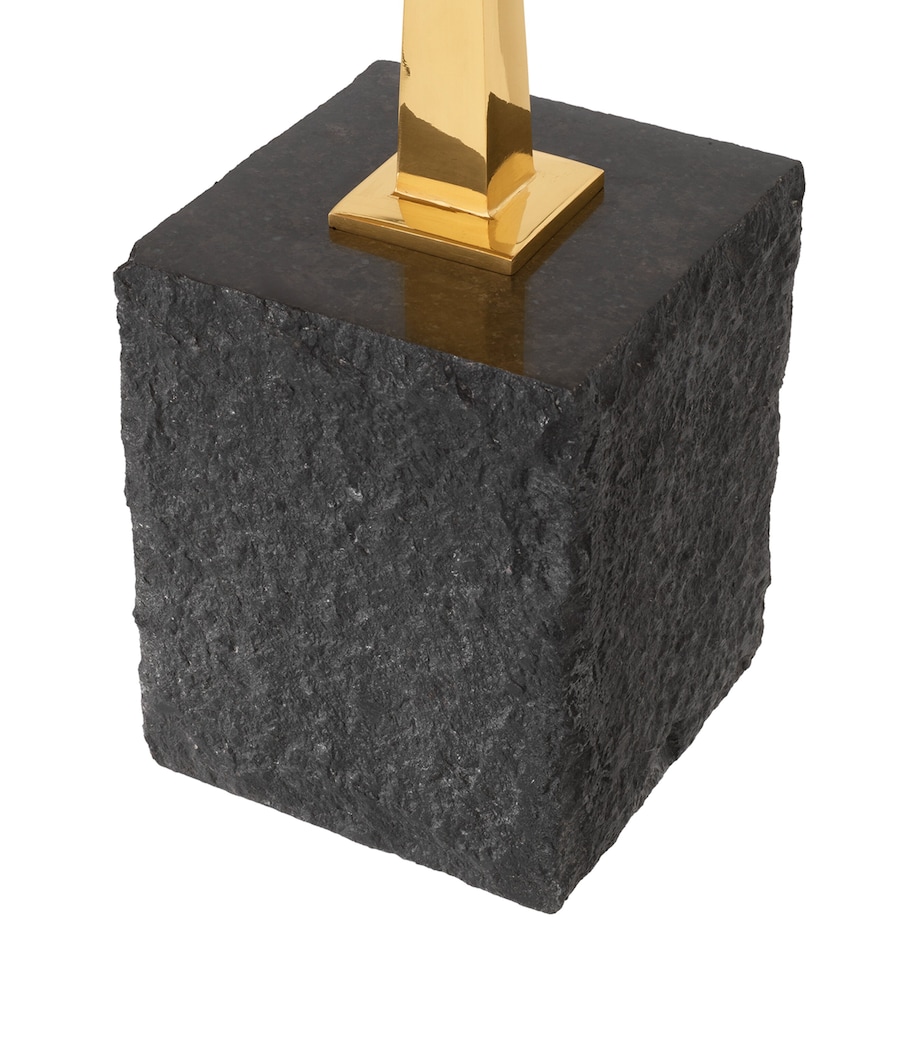 Large Kayan Side Table BRASS Image 4